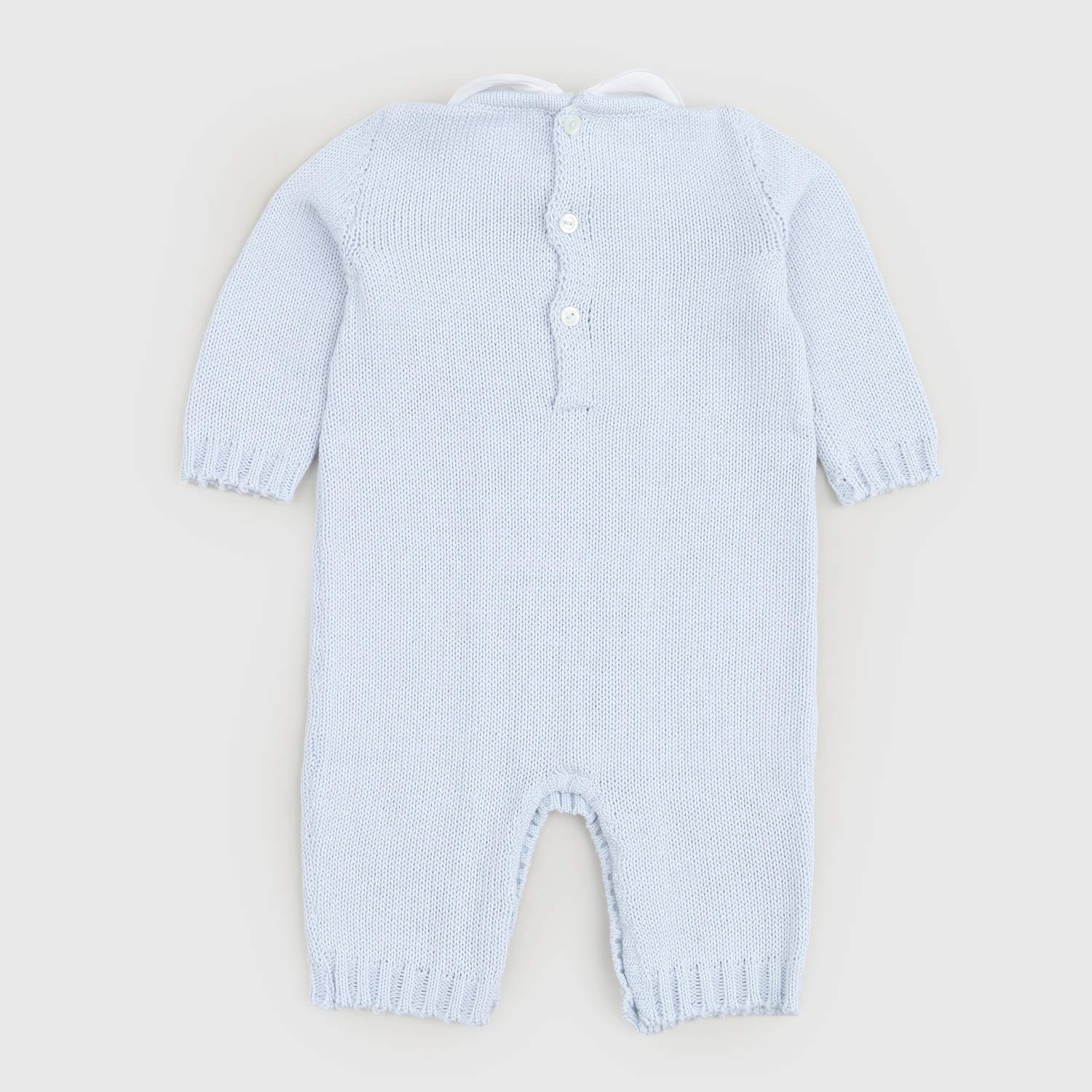 tutina celeste e bianca neonato - annameglio.com abbigliamento moda