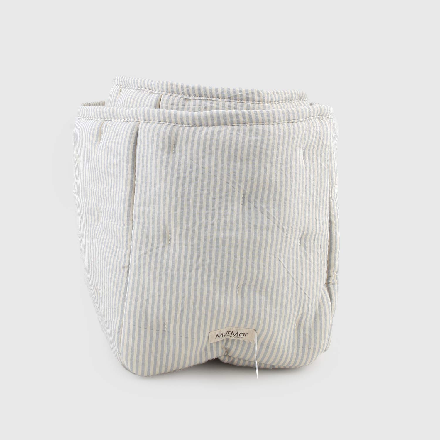 coppia di cestini righe blu e beige neonato - annameglio.com abbigliamento moda