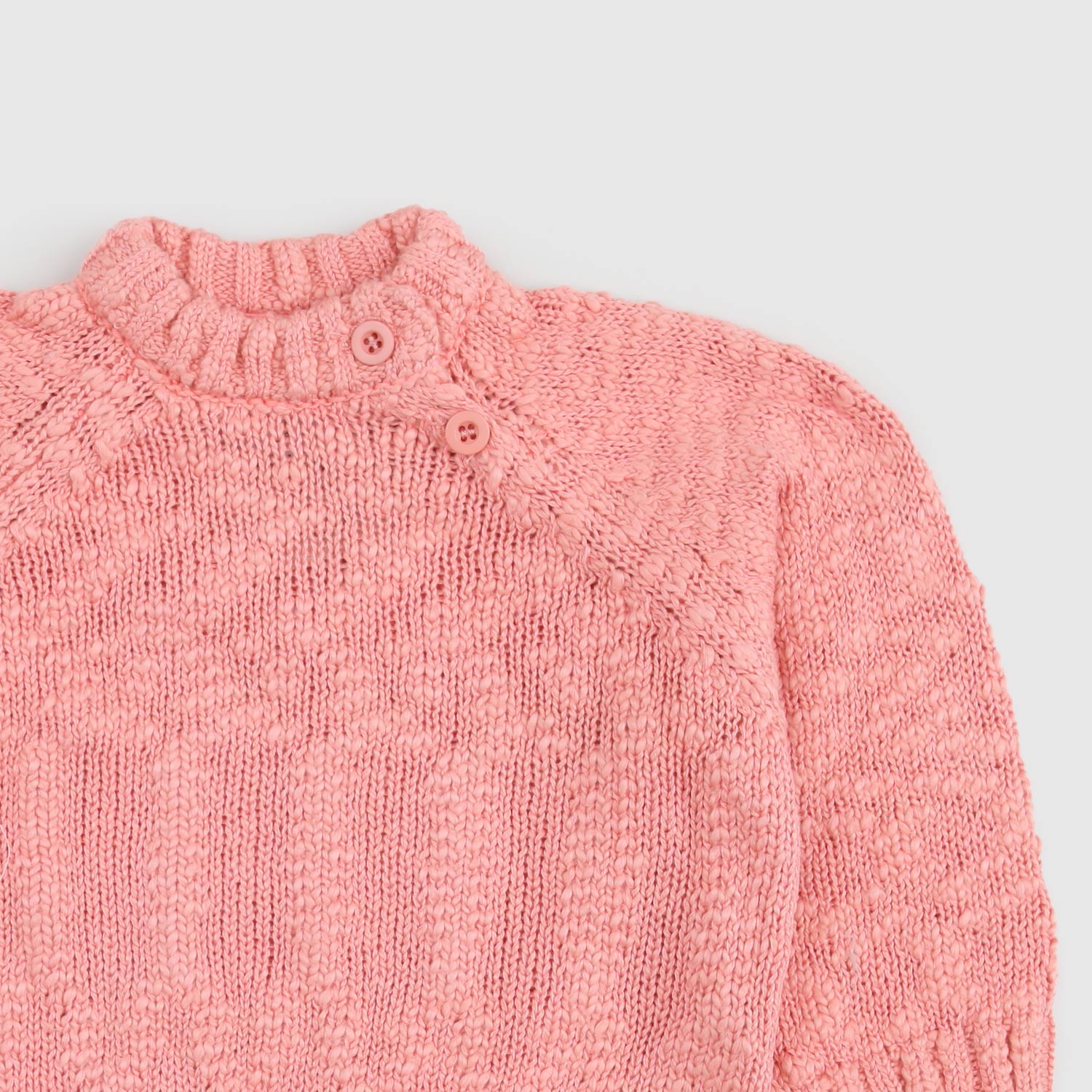 maglioncino rosa neonata bottoni - annameglio.com abbigliamento moda