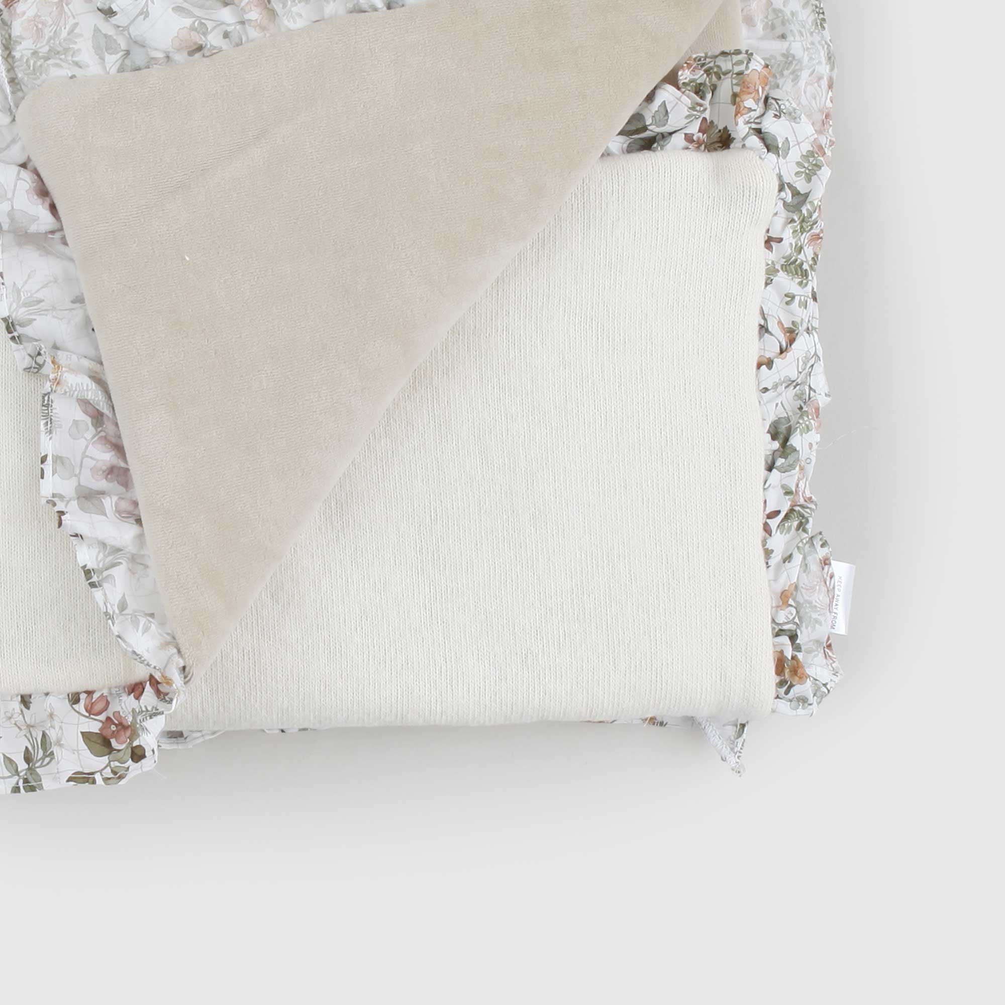 Copertina in panna e sabbia firmata Coccodè - annameglio.com abbigliamento moda