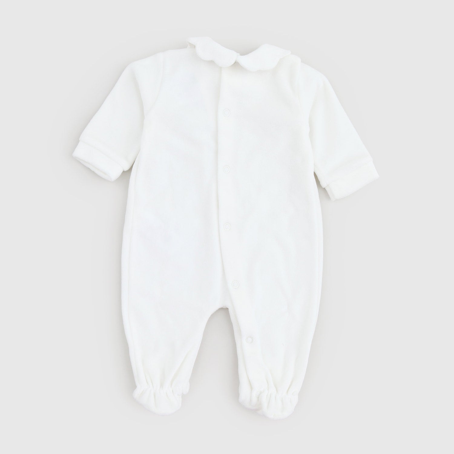 Tutina Bianca In Ciniglia Firmata Coccodè - annameglio.com abbigliamento moda