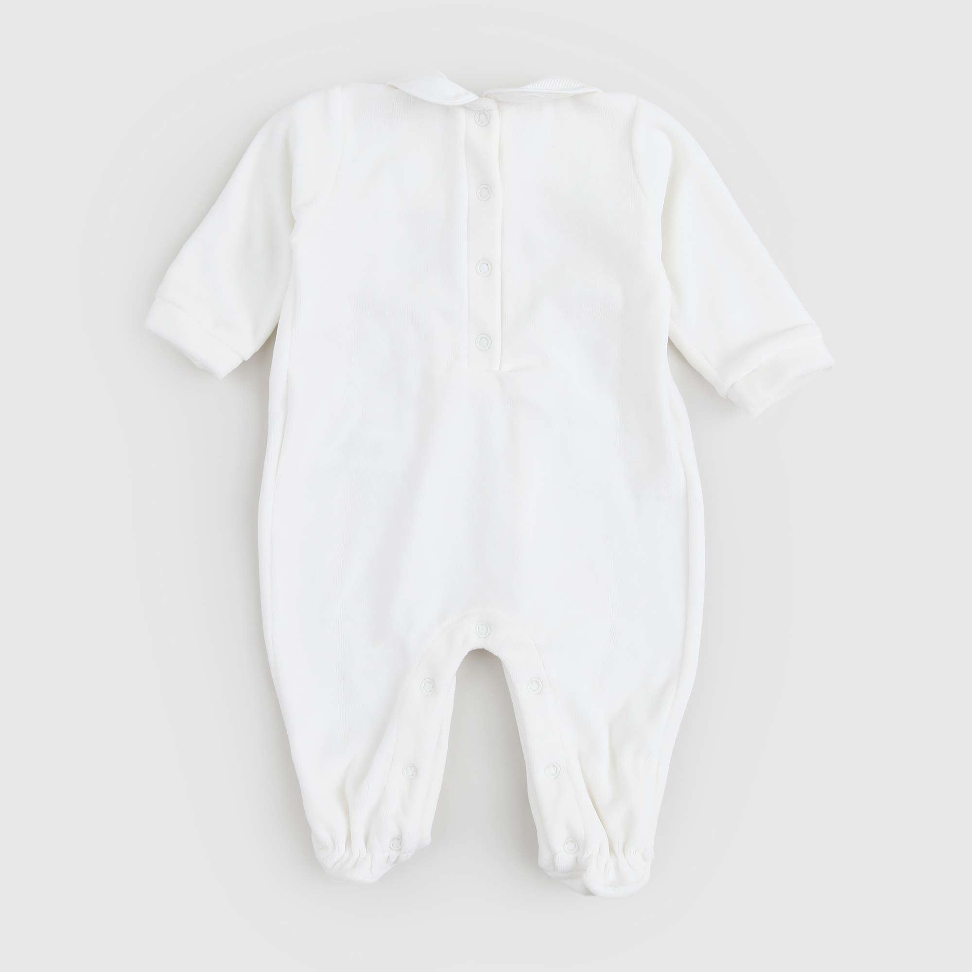 Tutina ciniglia bianca firmata COCCODE' - annameglio.com abbigliamento moda