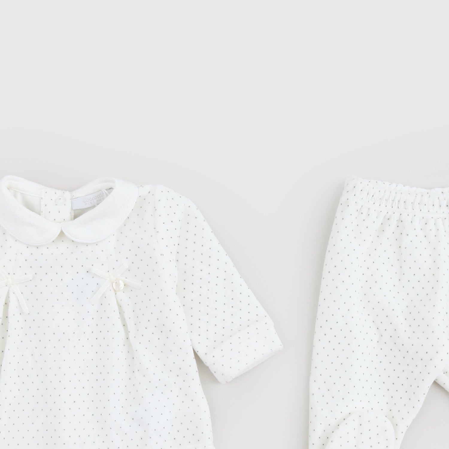 Tutina Bianca Due Pezzi COCCODE' - annameglio.com abbigliamento moda