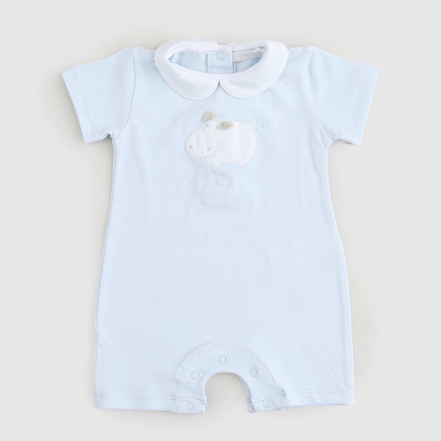 pagliaccetto celeste maialino - annameglio.com abbigliamento moda