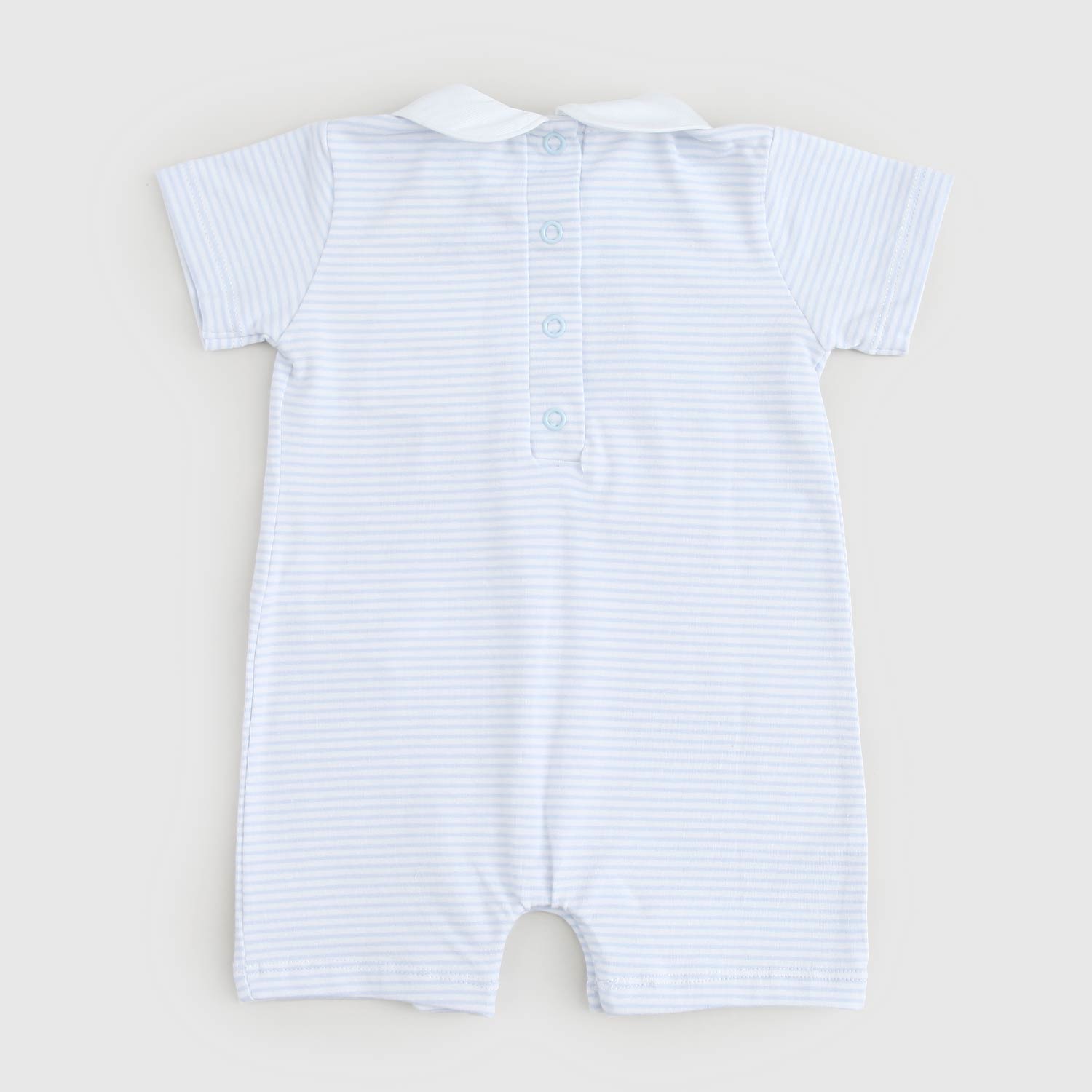 pagliaccetto a righe bianche e celesti - annameglio.com abbigliamento moda