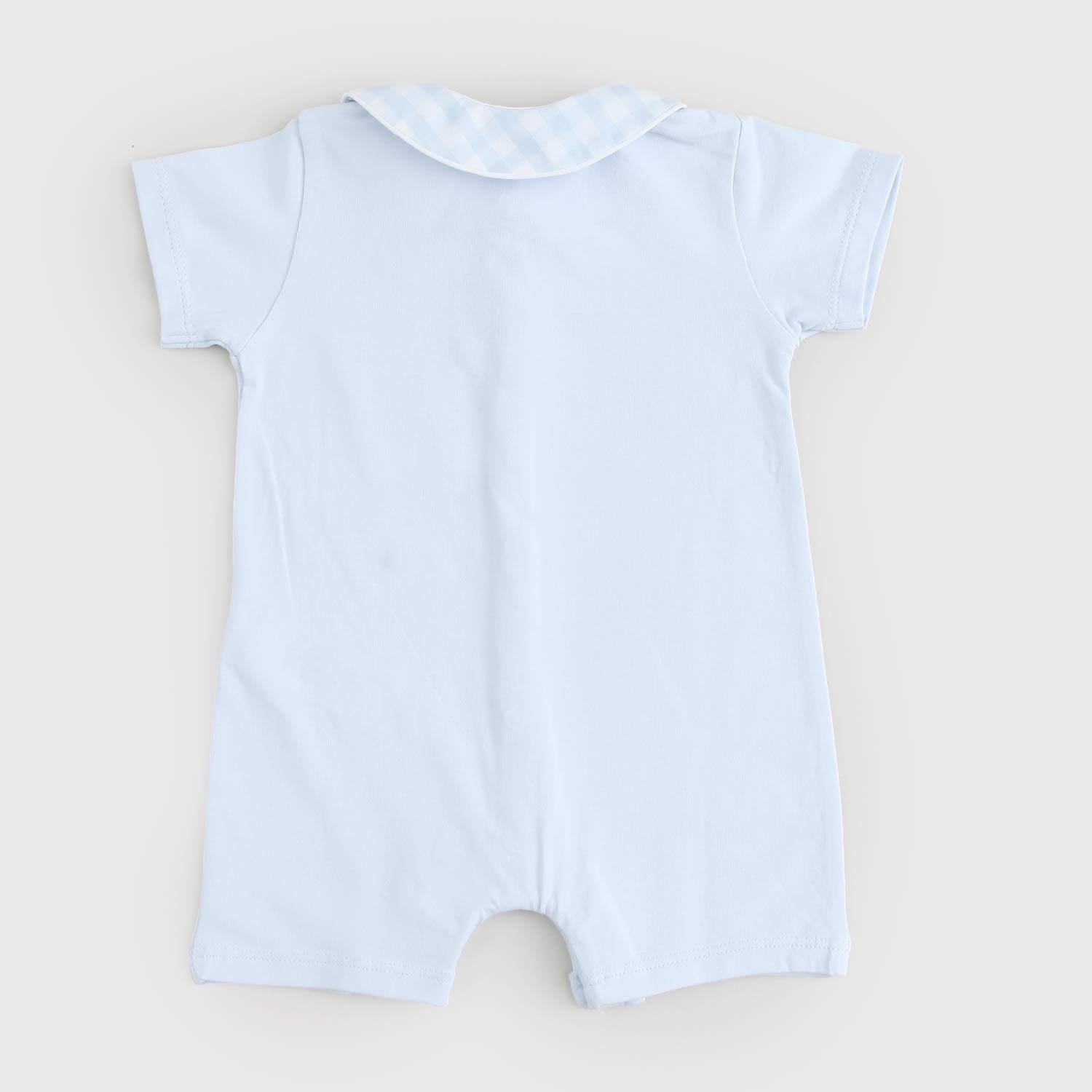 pagliaccetto celeste quadri - annameglio.com abbigliamento moda