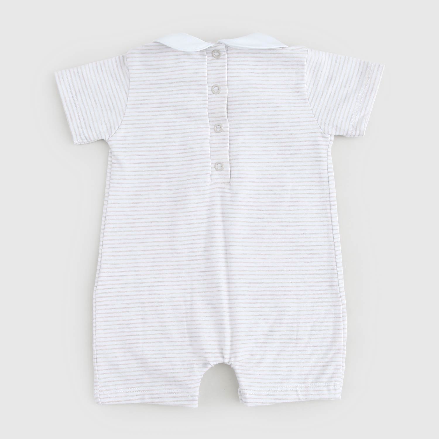 pagliaccetto a righe sabbia e bianche - annameglio.com abbigliamento moda