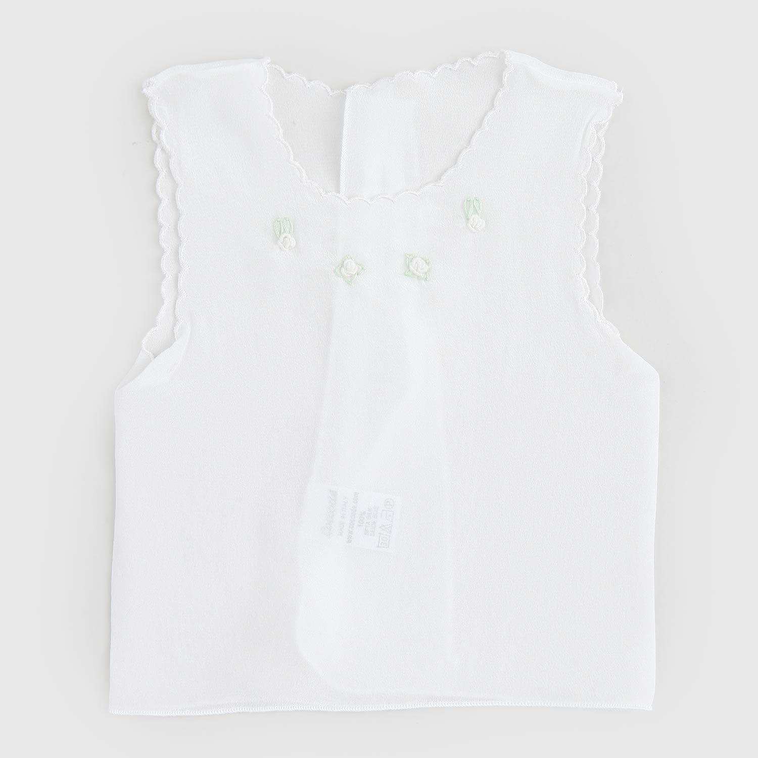 camicino panna ricamo fiorellini - annameglio.com abbigliamento moda