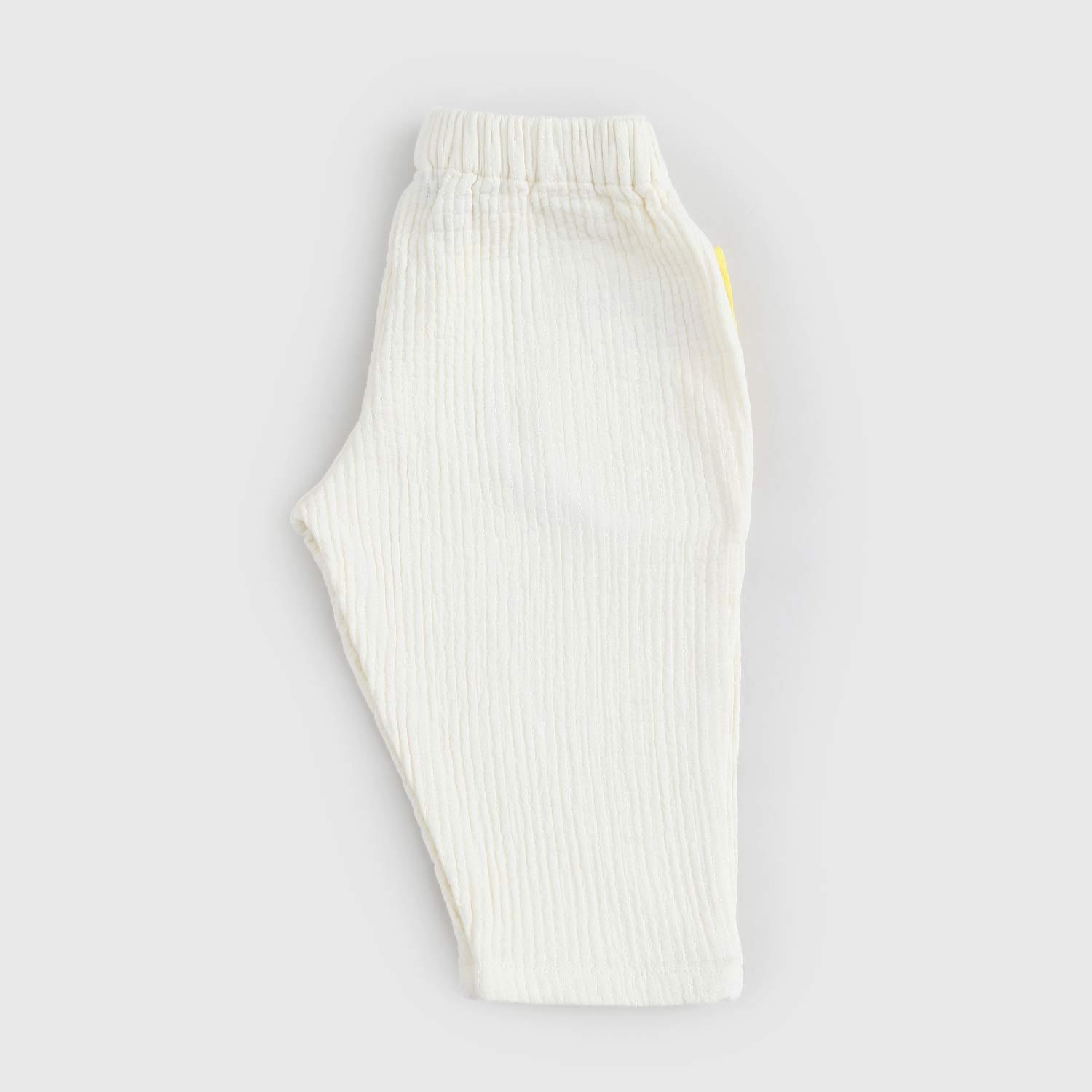 Pantaloni bimbo Off-White in cotone trapuntato - annameglio.com abbigliamento moda