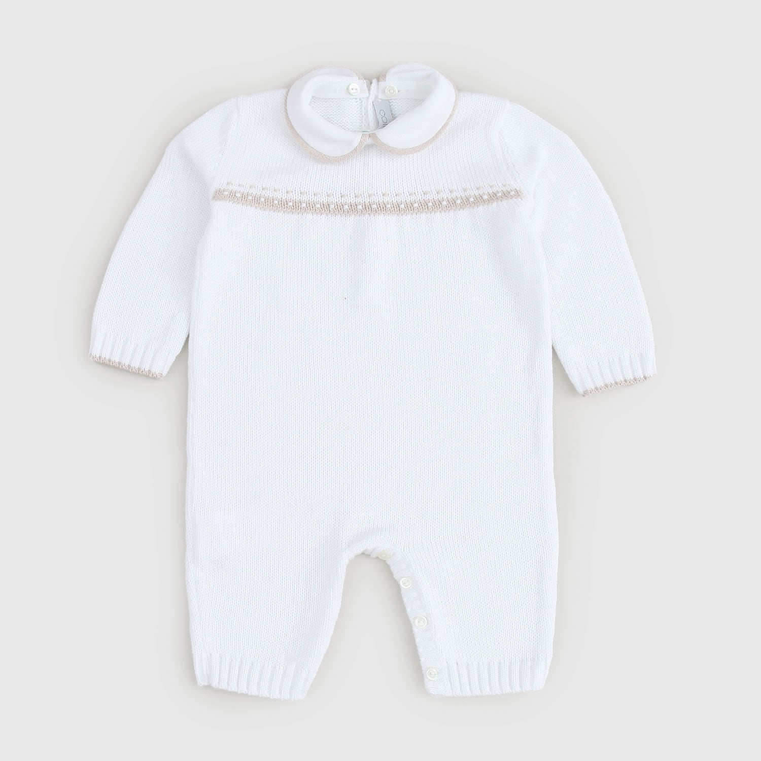 Tutina unisex bianca in puro cotone - annameglio.com abbigliamento moda