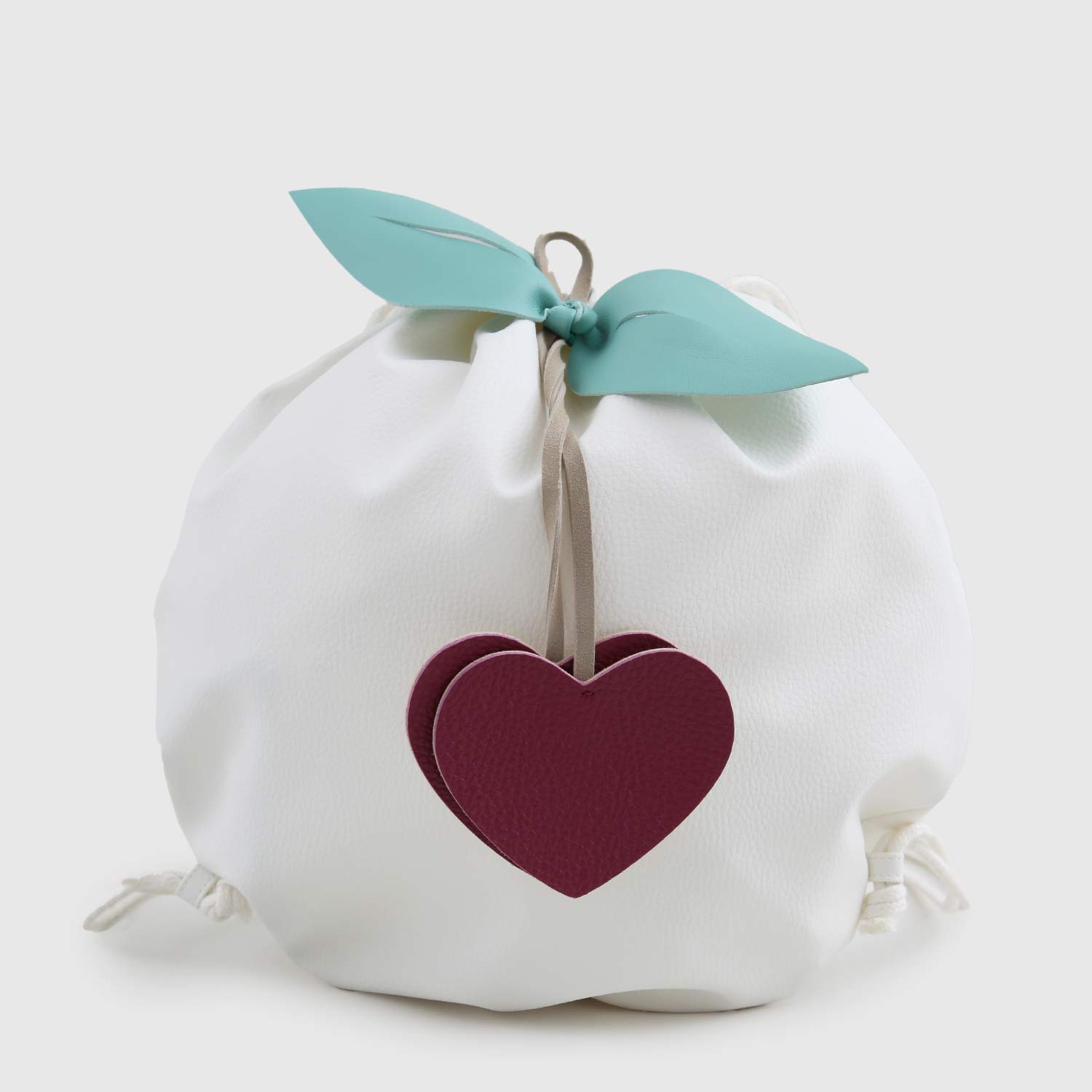 Borsa Zaino bianca in ecopelle - annameglio.com abbigliamento moda