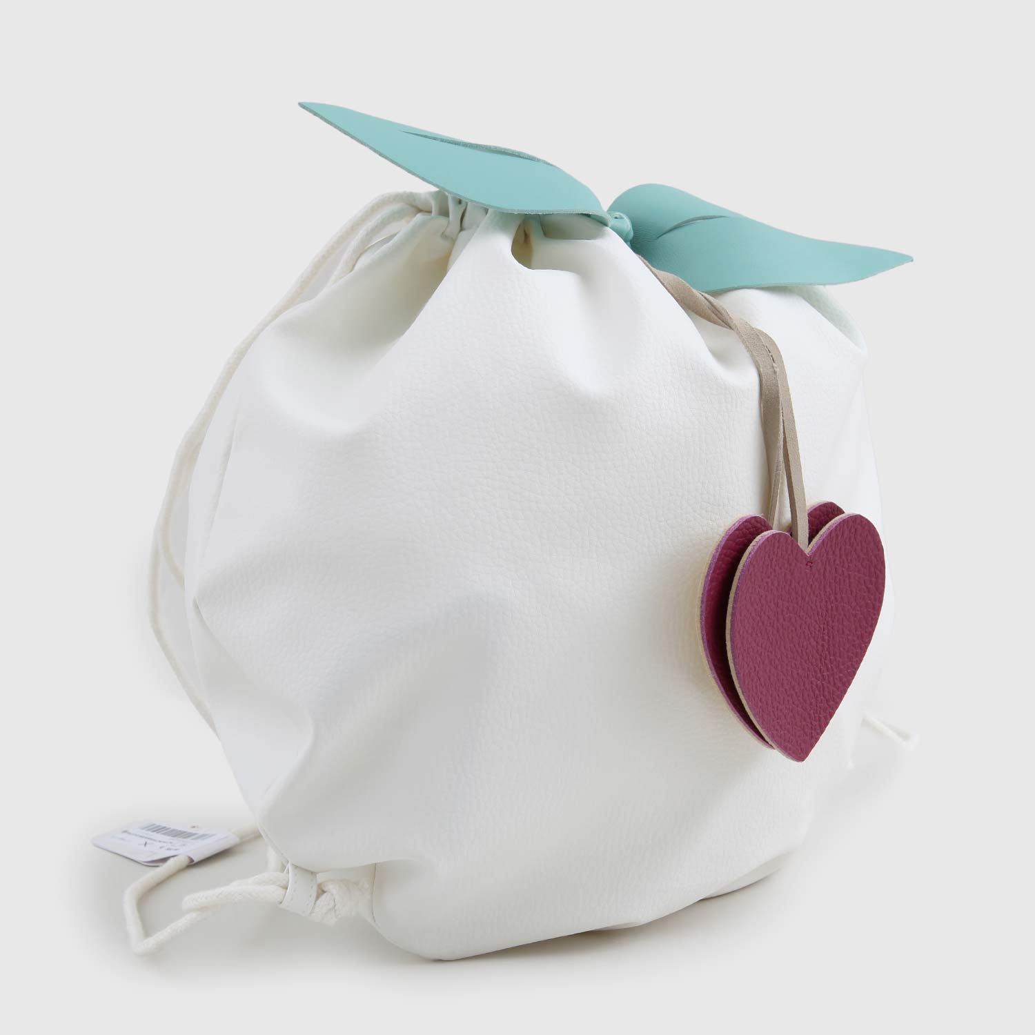 Borsa Zaino bianca in ecopelle - annameglio.com abbigliamento moda