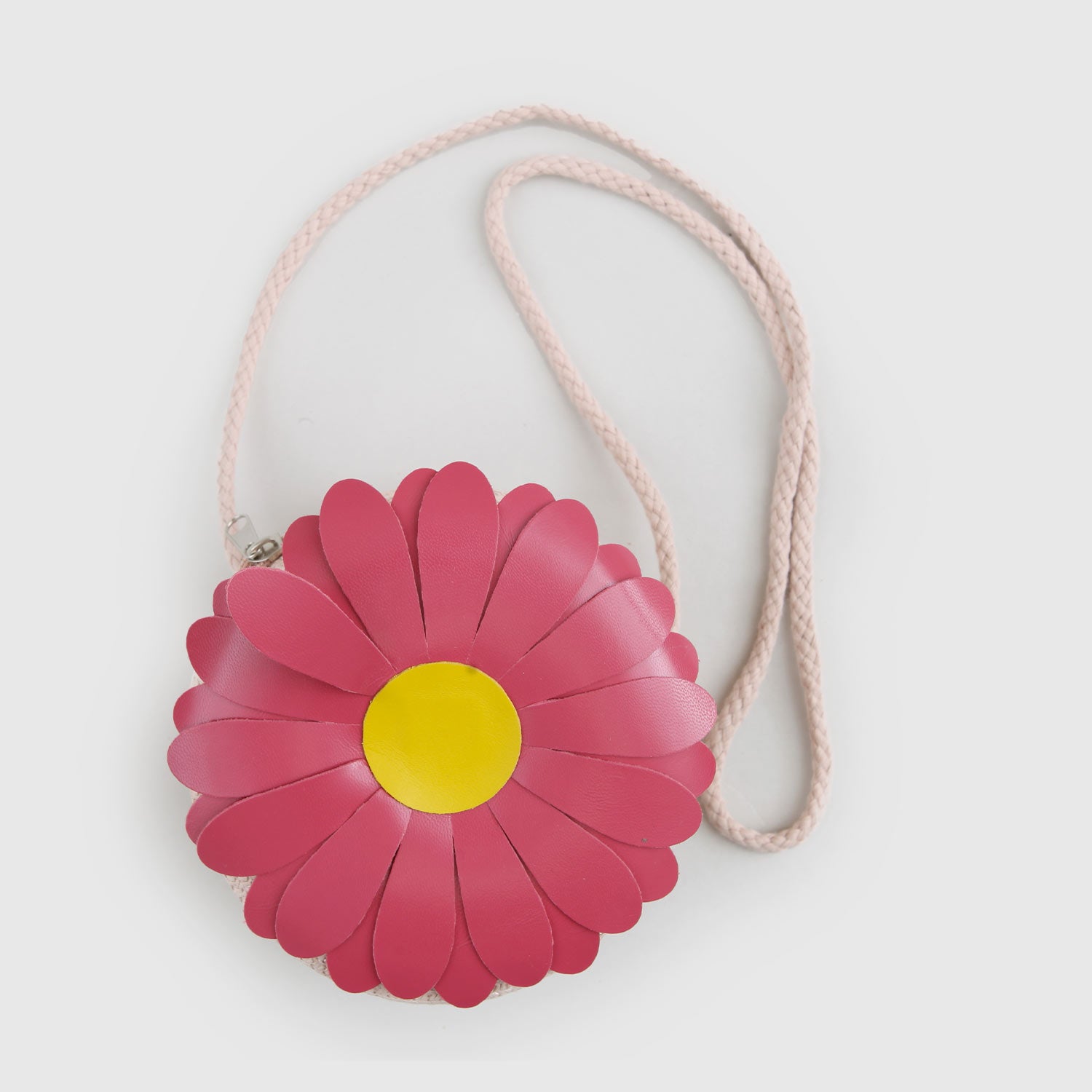 Borsa Margherita rosa in paglia con zip - annameglio.com abbigliamento moda