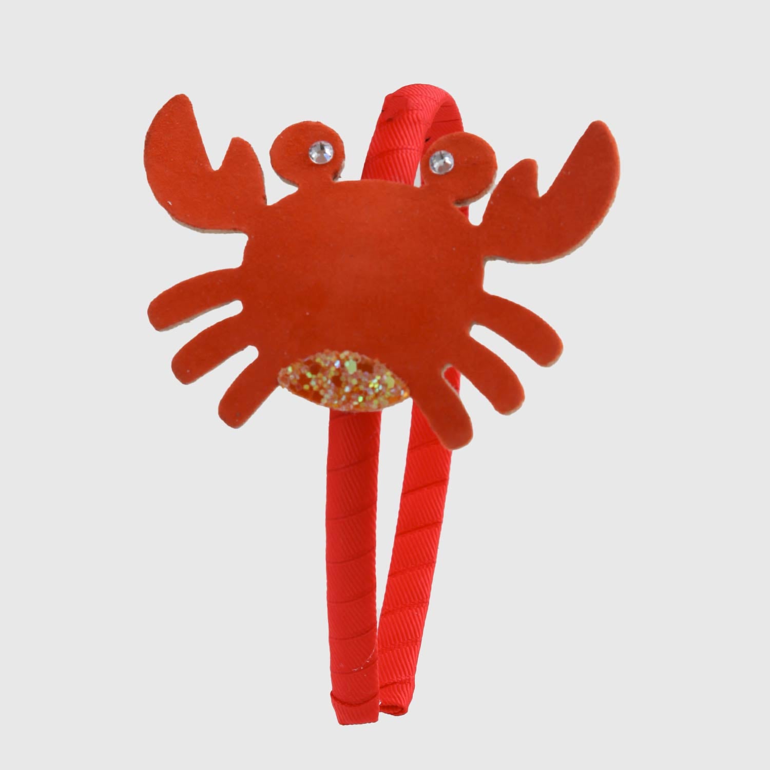 Cerchietto arancione per bambina con granchio - annameglio.com abbigliamento moda