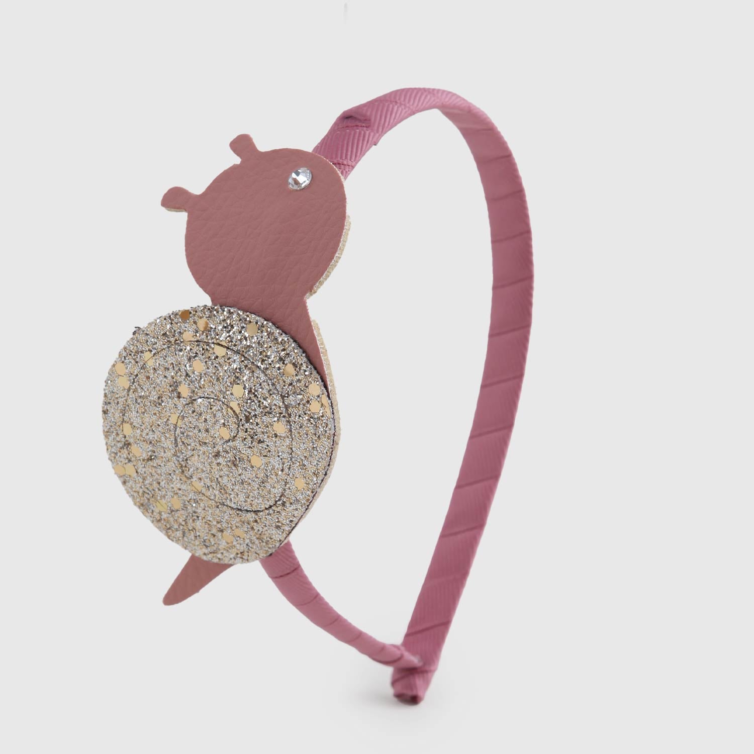 Cerchietto viola per bambina con chiocciolina - annameglio.com abbigliamento moda