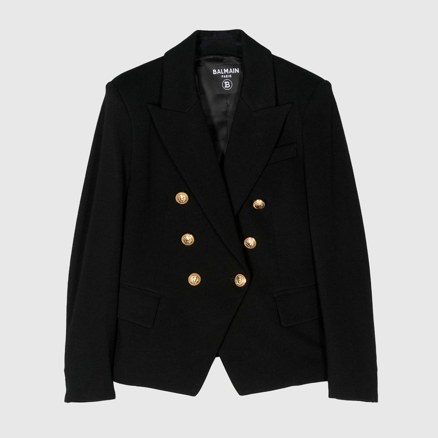 Giacca ragazza doppiopetto con bottoni dorati - annameglio.com abbigliamento moda