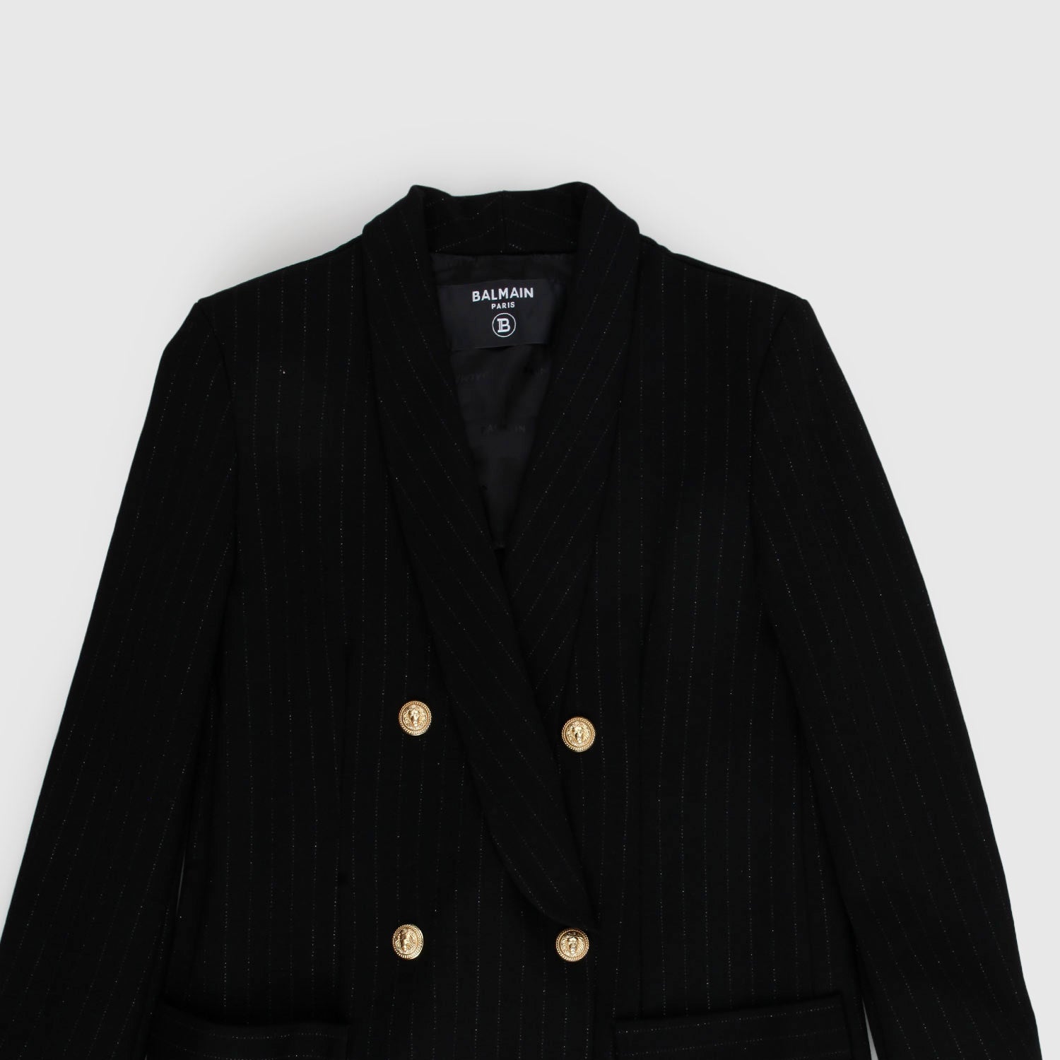 Blazer Doppiopetto Firmato Balmain Kids - annameglio.com abbigliamento moda