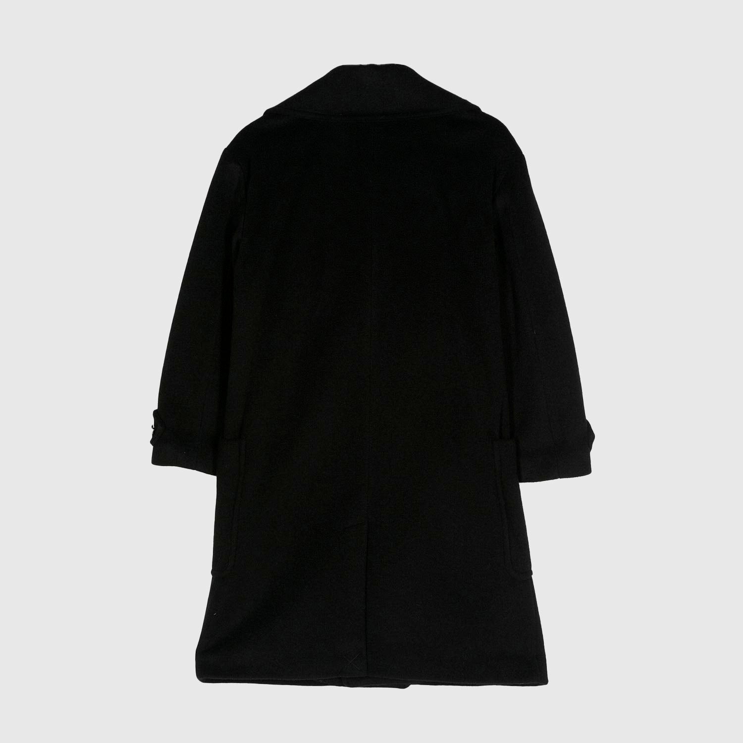 Cappotto lungo ragazza nero e argento - annameglio.com abbigliamento moda