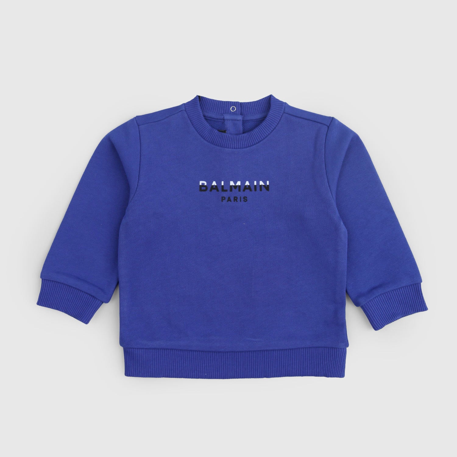 Felpa blu per neonati in jersey di cotone - annameglio.com abbigliamento moda