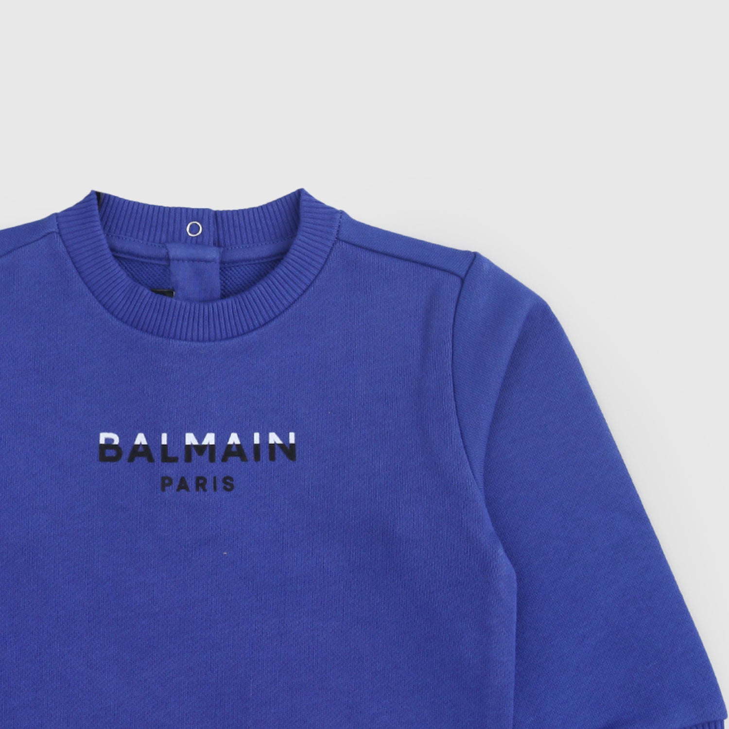 Felpa blu per neonati in jersey di cotone - annameglio.com abbigliamento moda