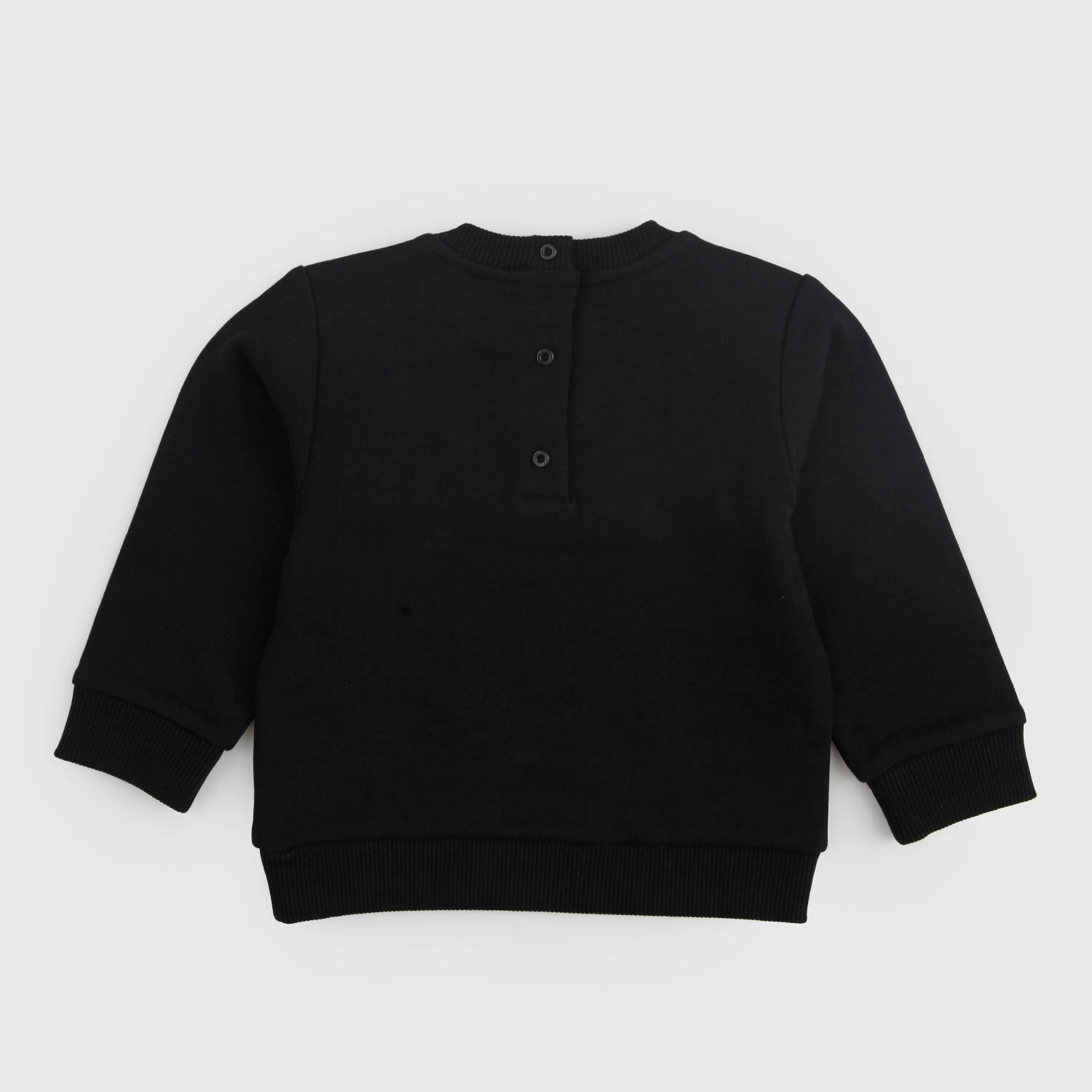 Felpa nera new born con logo - annameglio.com abbigliamento moda