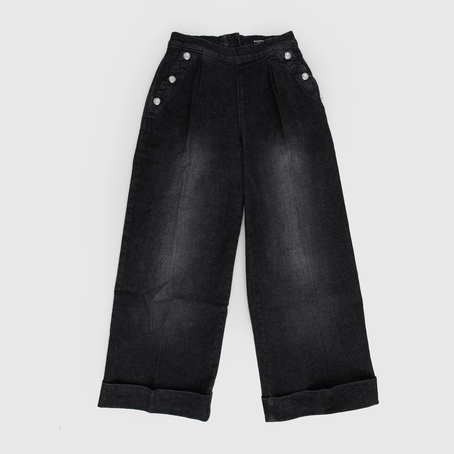 Jeans neri firmati BALMAIN - annameglio.com abbigliamento moda