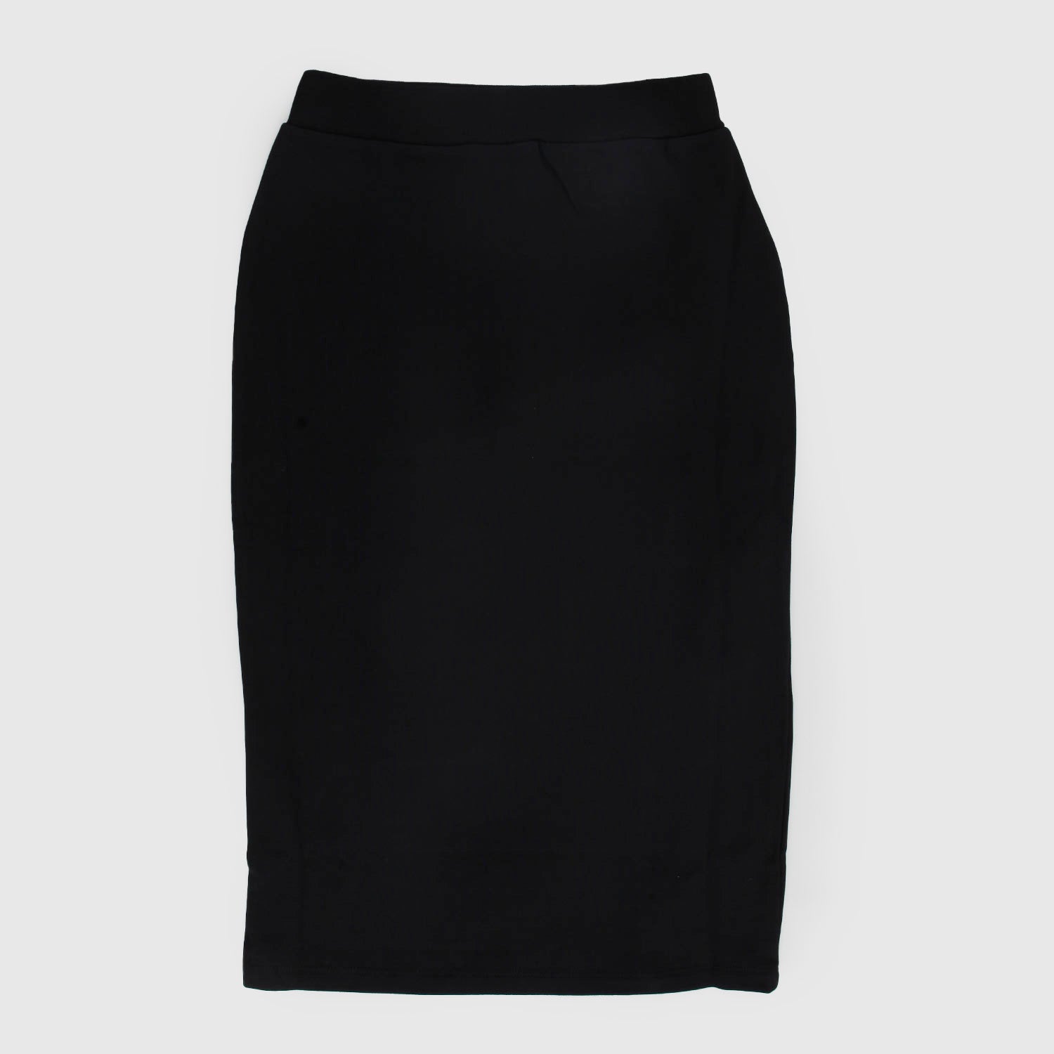 Gonna Casual Nera in Cotone Garzato - annameglio.com abbigliamento moda