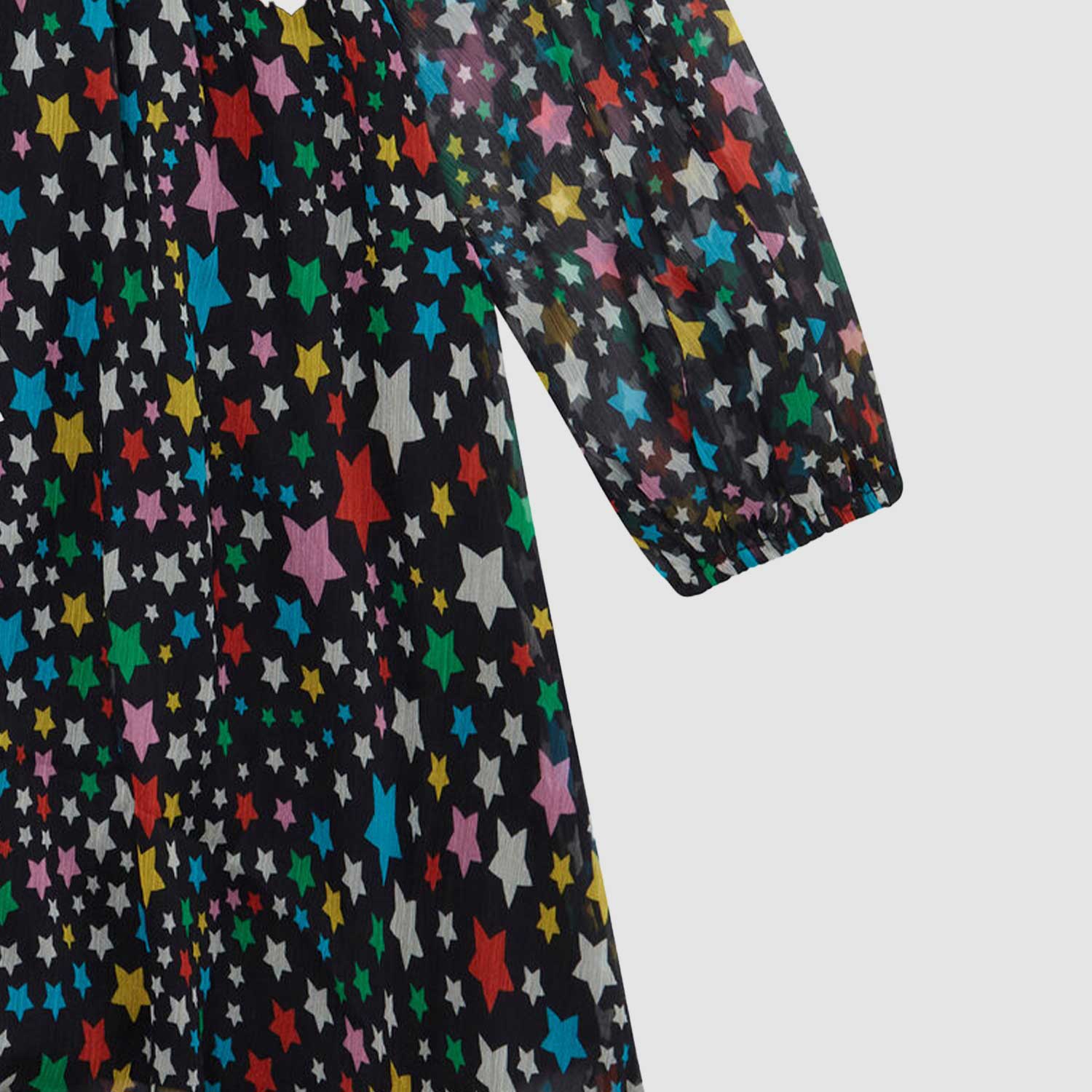 Abito plissettato motivo stelle multicolore - annameglio.com abbigliamento moda