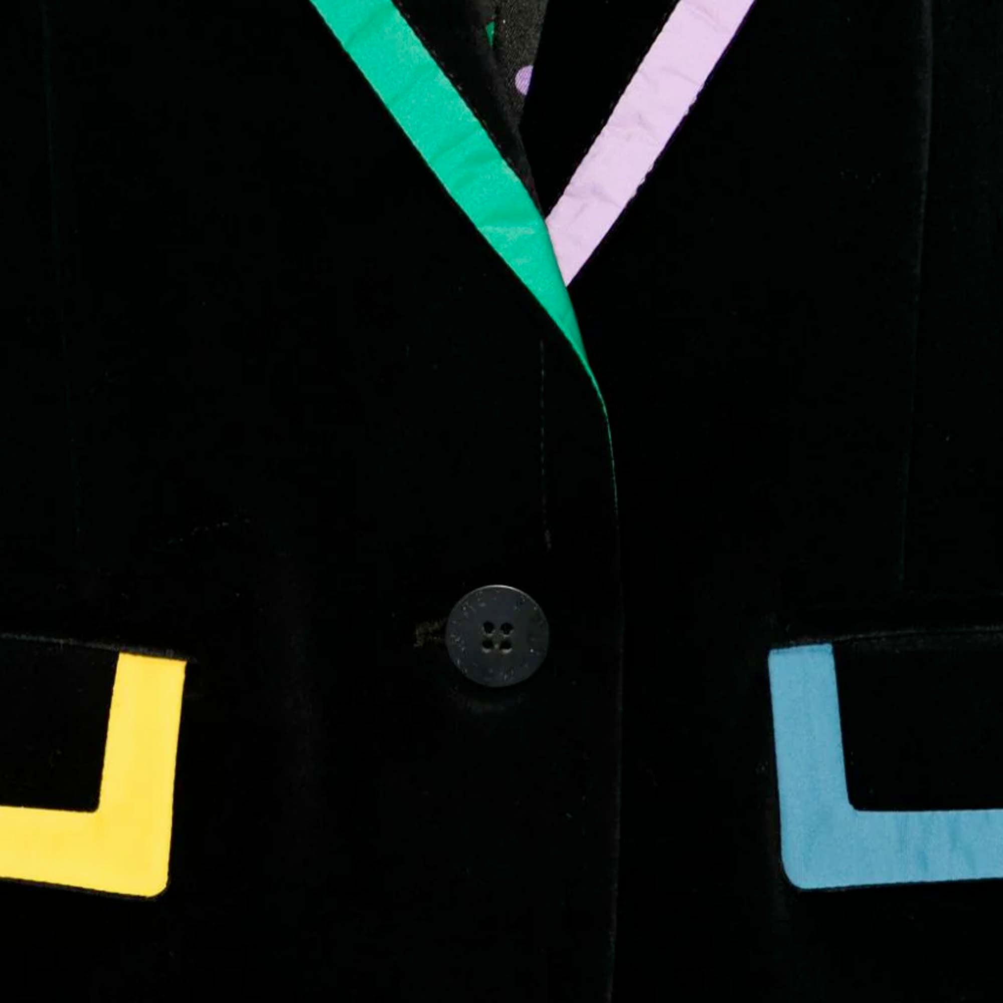 Giacca Nera In Velluto STELLA MC CARTNEY - annameglio.com abbigliamento moda