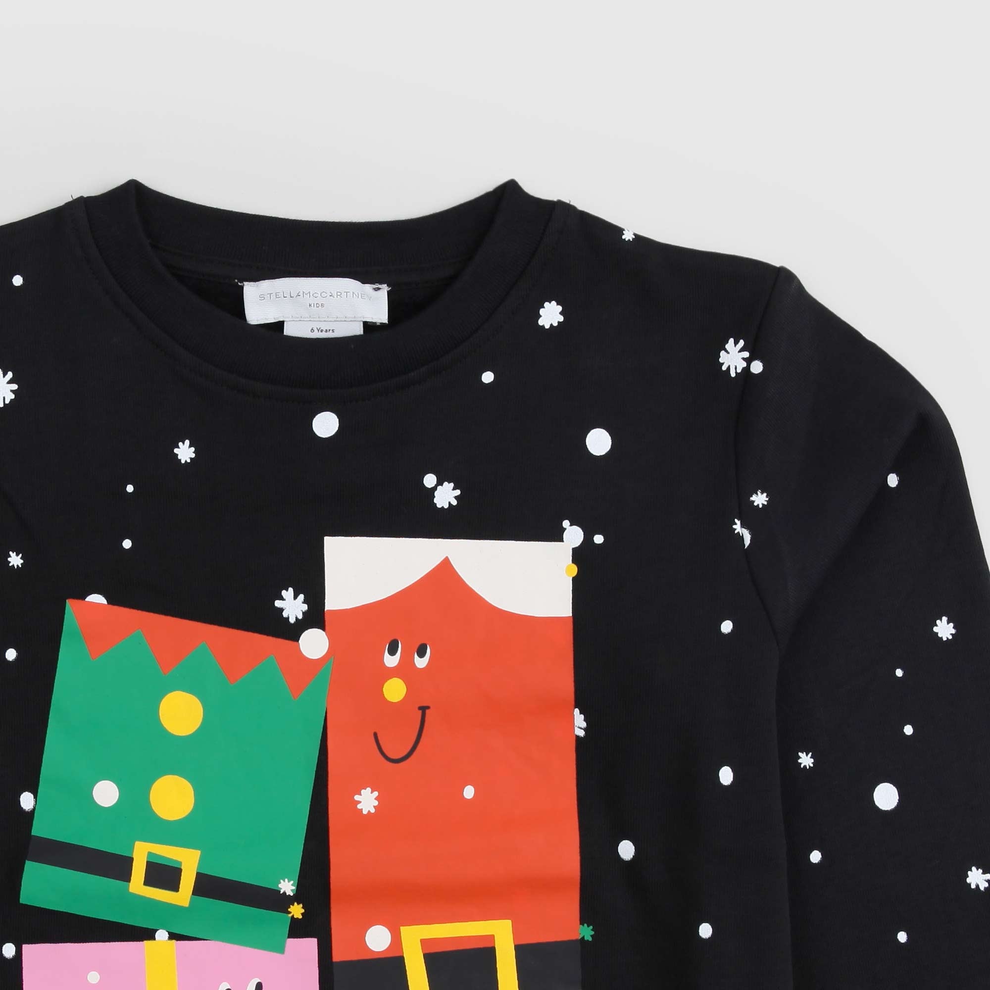 Felpa nera natalizia STELLA Mc CARTNEY - annameglio.com abbigliamento moda