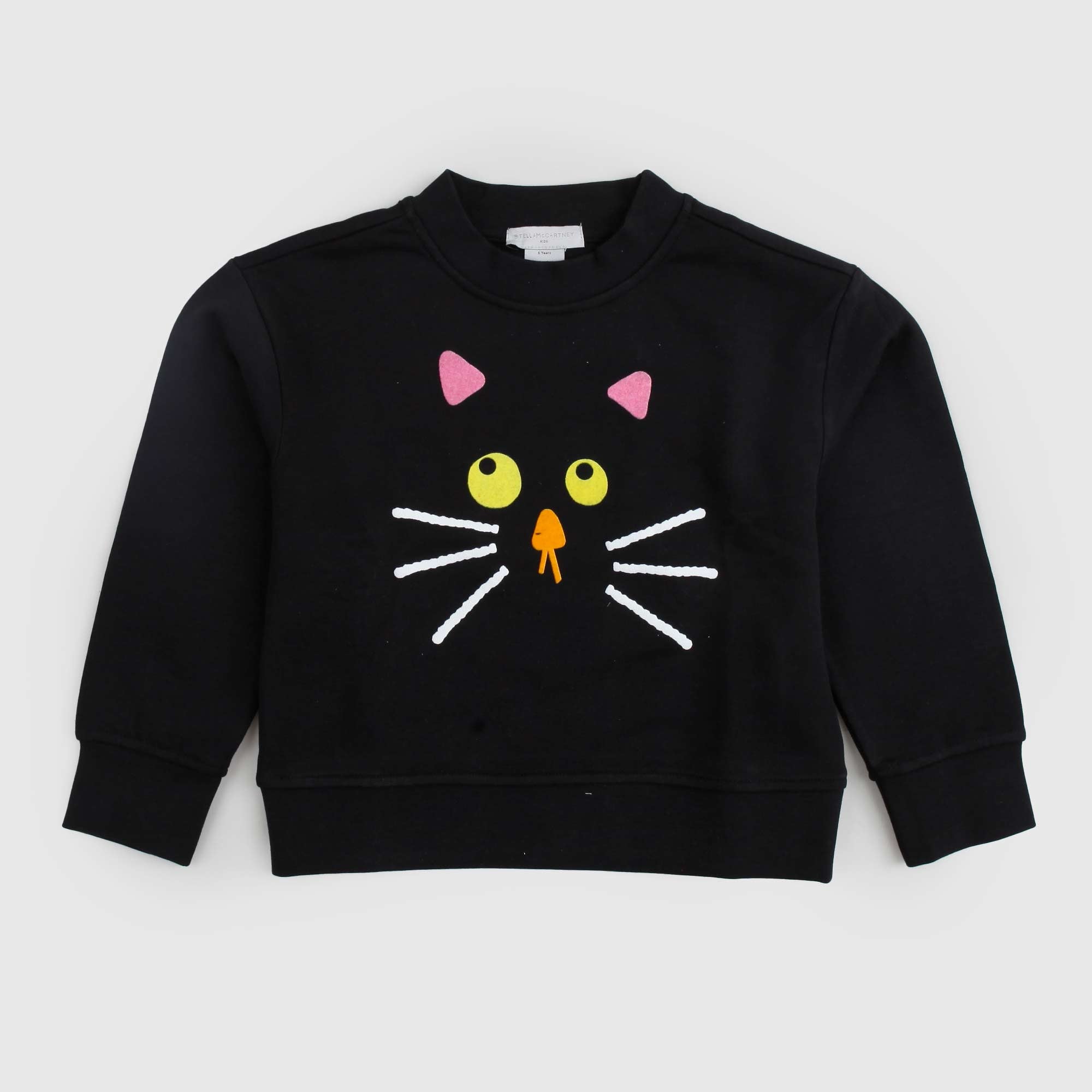 Felpa nera firmata STELLA MC CARTNEY - annameglio.com abbigliamento moda