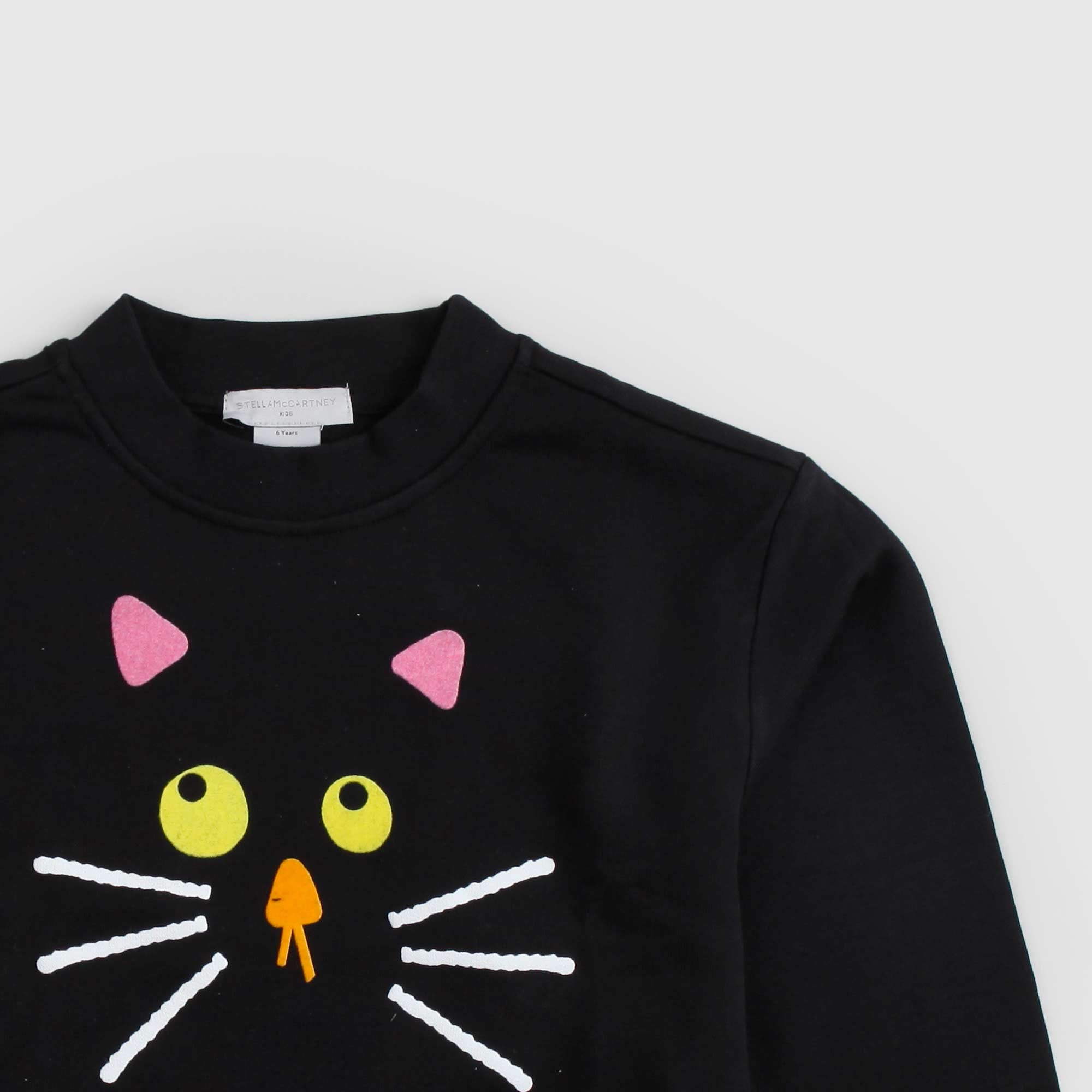 Felpa nera firmata STELLA MC CARTNEY - annameglio.com abbigliamento moda