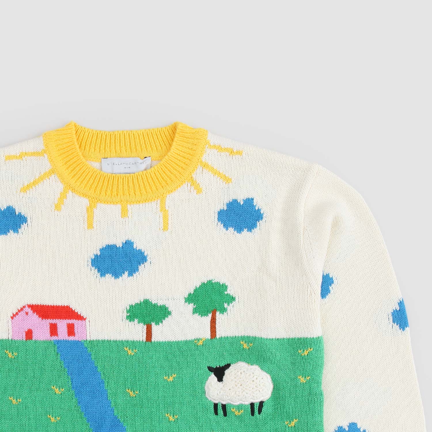 Pullover con Applicazione Fattoria - annameglio.com abbigliamento moda