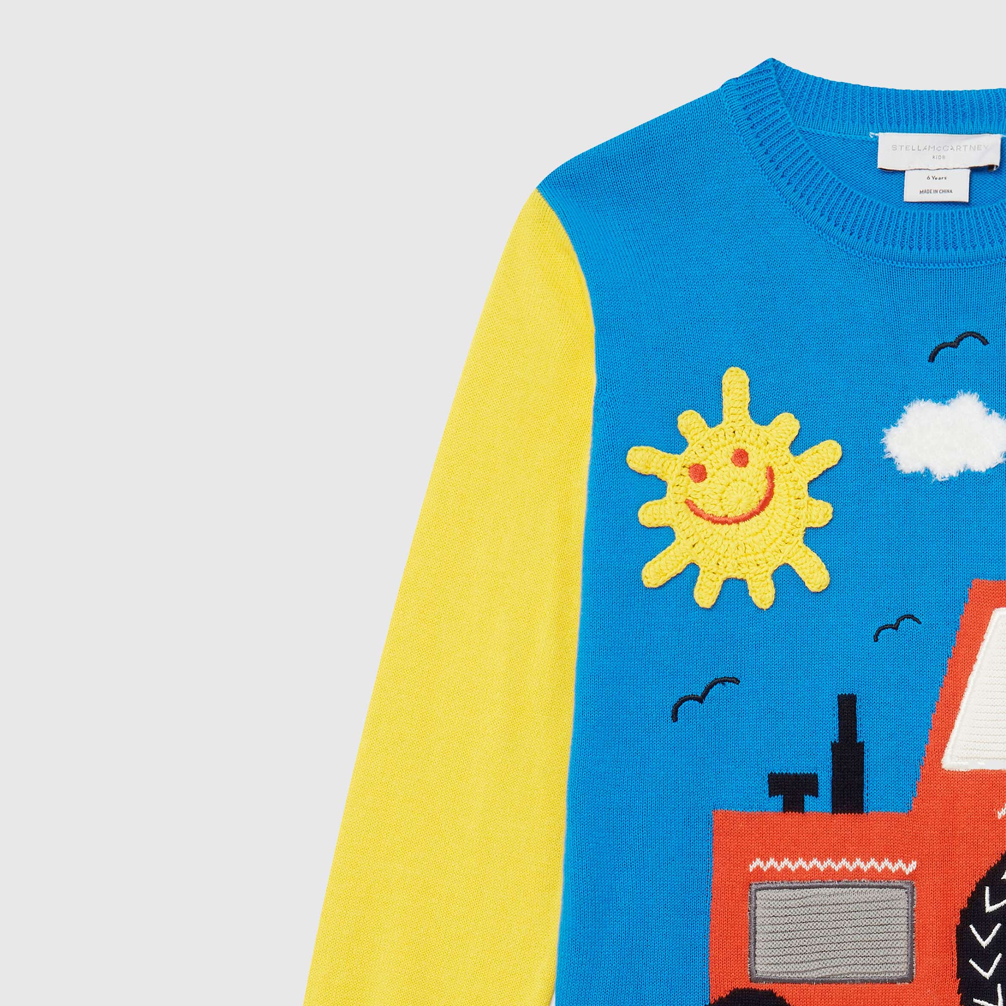 Maglioncino azzurro Stella MC Cartney - annameglio.com abbigliamento moda