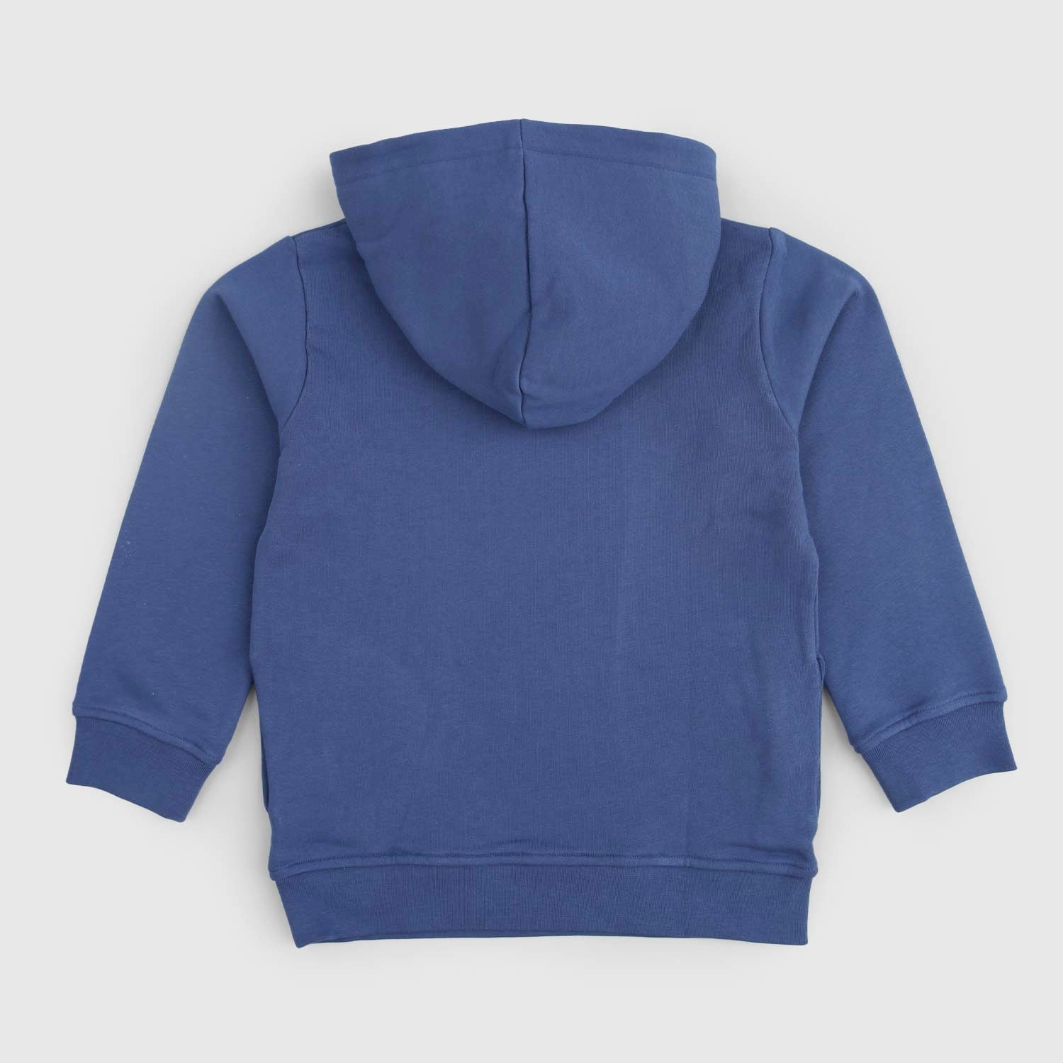 Felpa blu da bambino con cappuccio e stampa - annameglio.com abbigliamento moda
