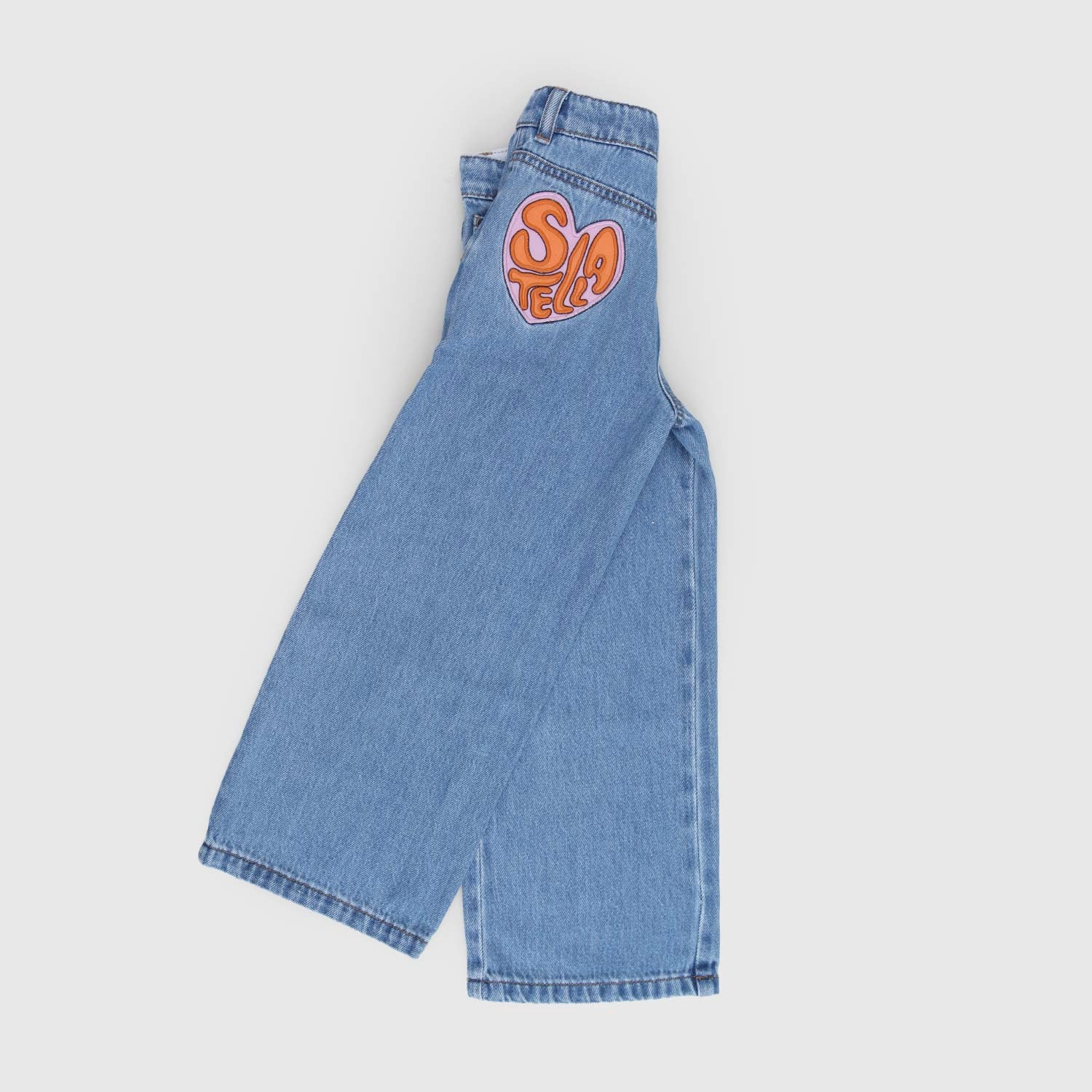 Pantalone Jeans Lavaggio Vintage e Gamba Dritta - annameglio.com abbigliamento moda