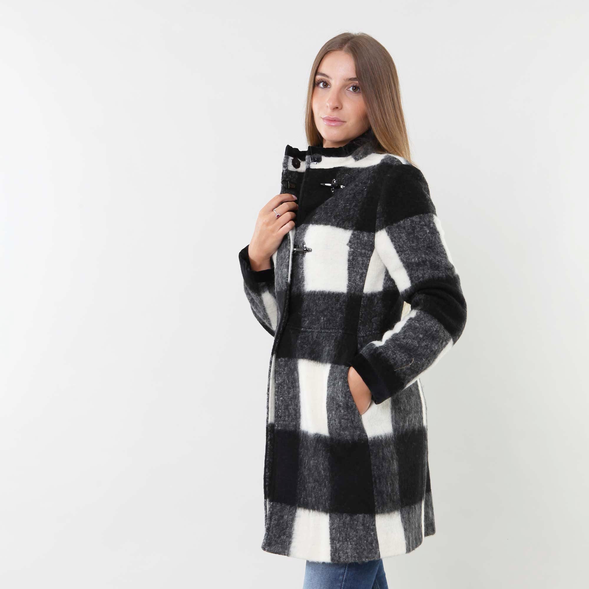 Cappotto Lungo a quadri Firmato Fay - annameglio.com abbigliamento moda