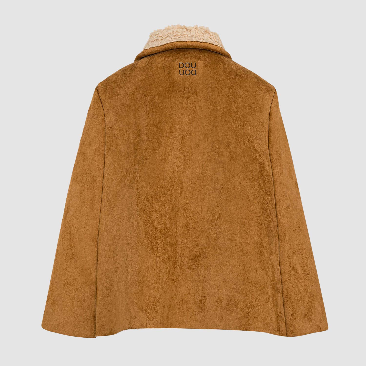Cappotto Cappa Gaia Cognac - annameglio.com abbigliamento moda