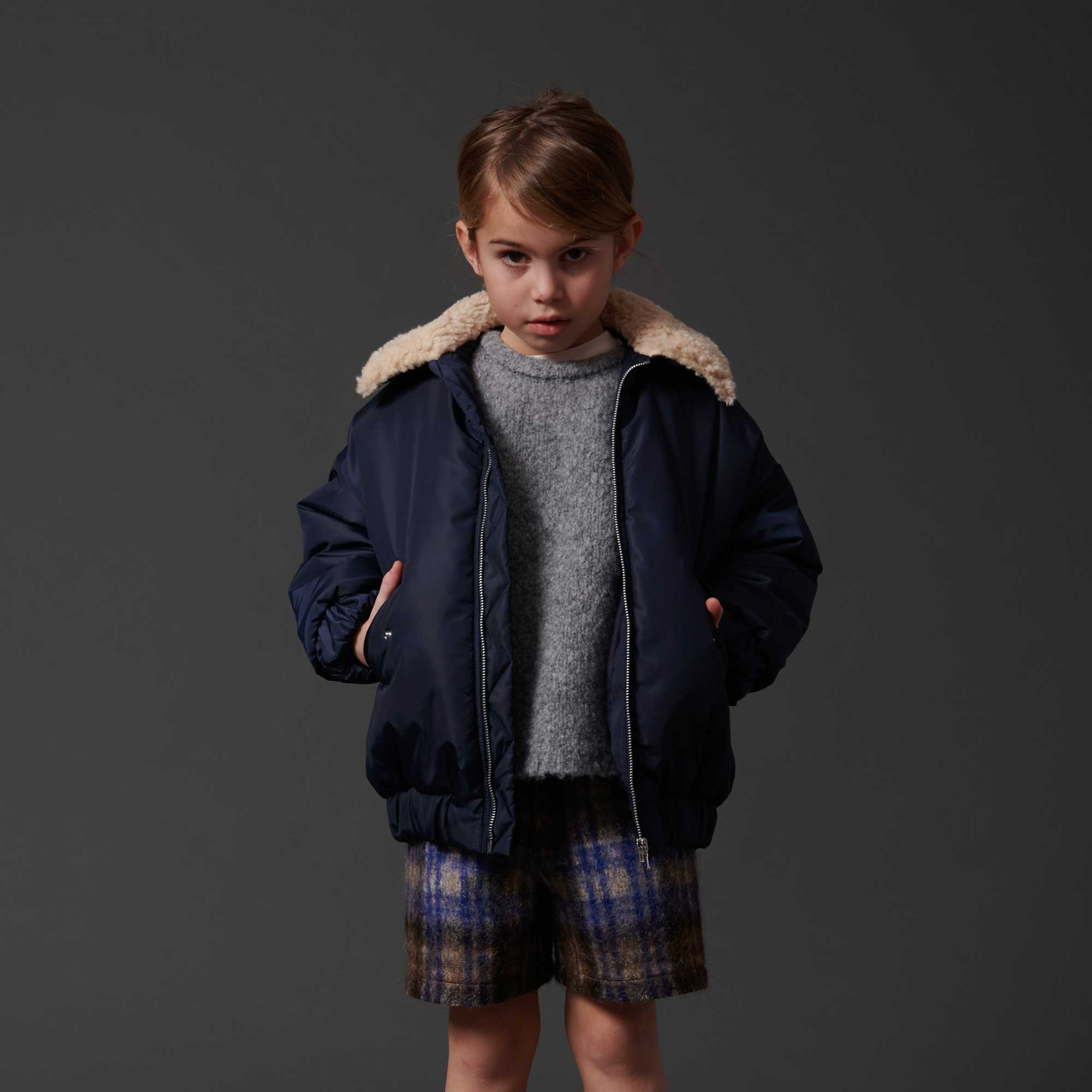 Bomber Blu Firmato Douuod - annameglio.com abbigliamento moda