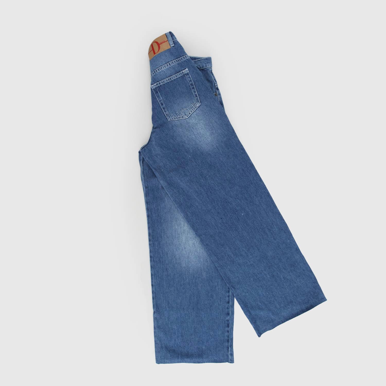 Jeans Pablo Over unisex Blu DOUUOD - annameglio.com abbigliamento moda