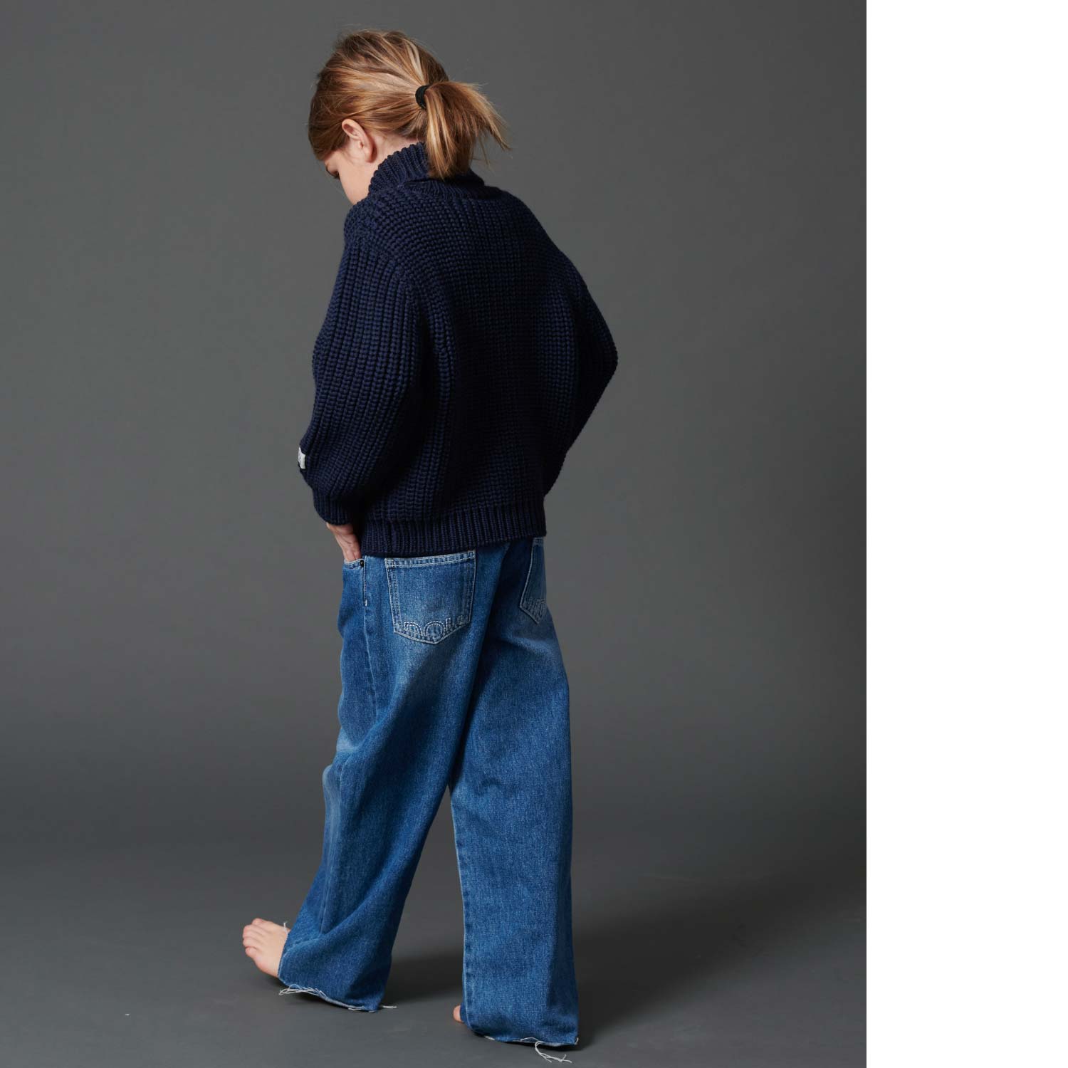 Jeans Pablo Over unisex Blu DOUUOD - annameglio.com abbigliamento moda