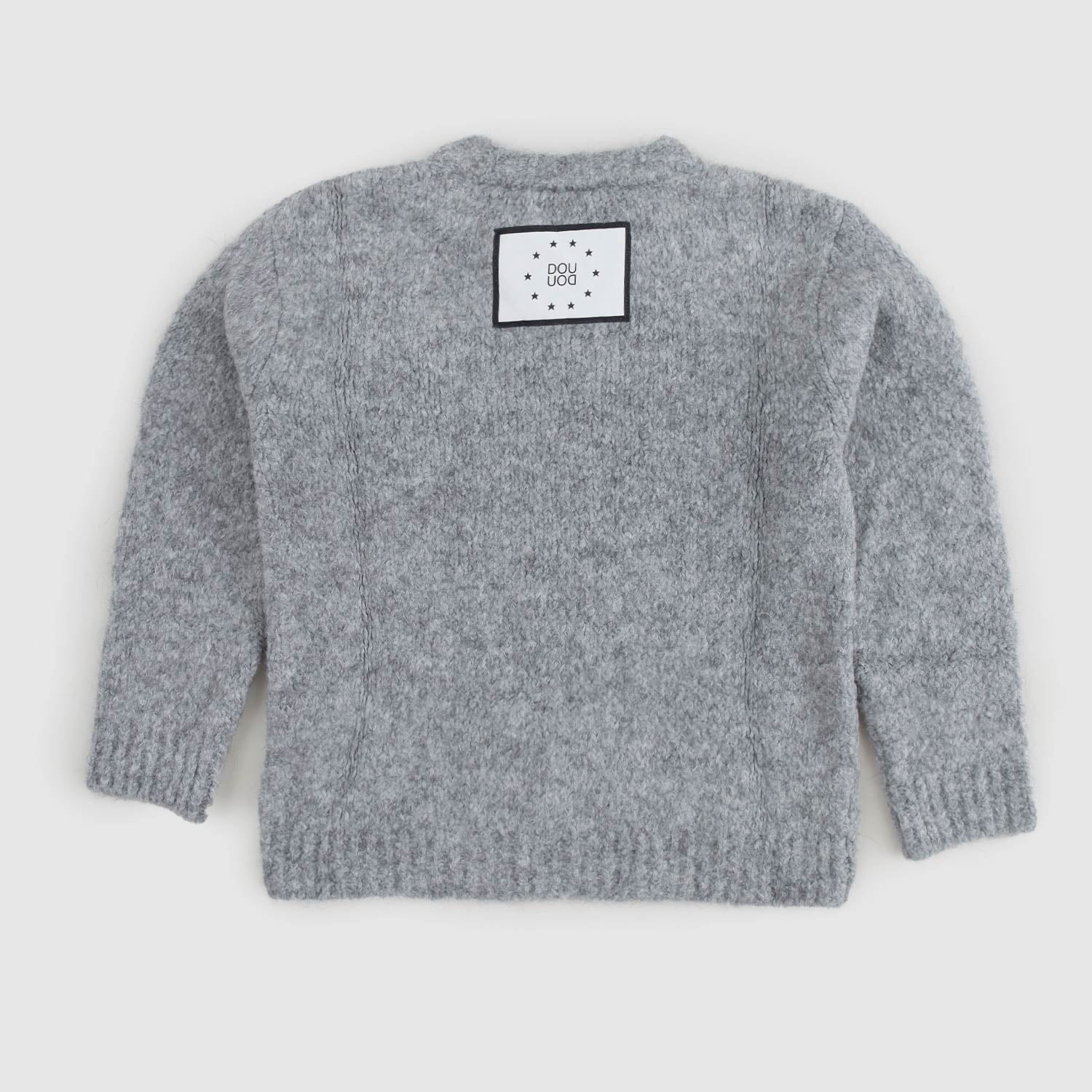 Maglione Michele Girocollo grigio melange - annameglio.com abbigliamento moda