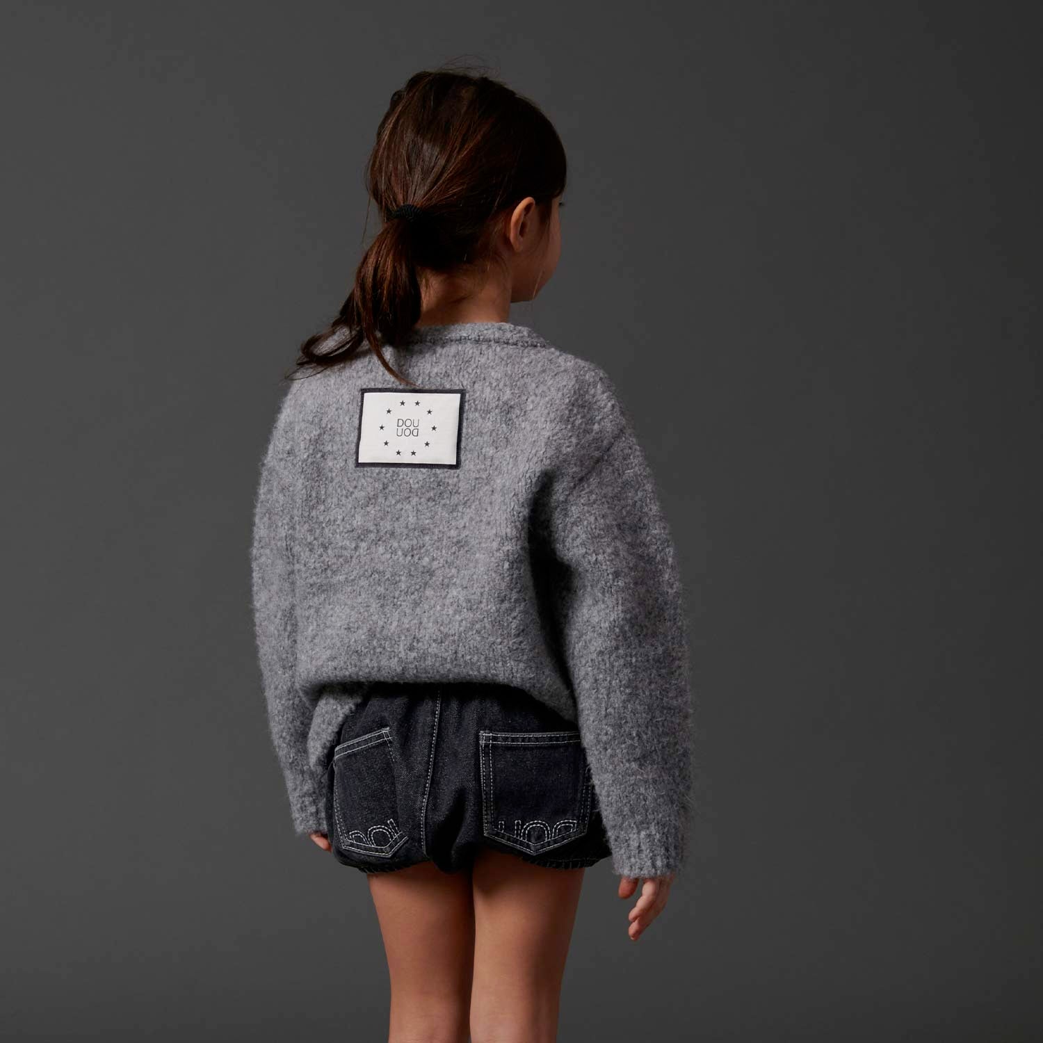 Maglione Michele Girocollo grigio melange - annameglio.com abbigliamento moda