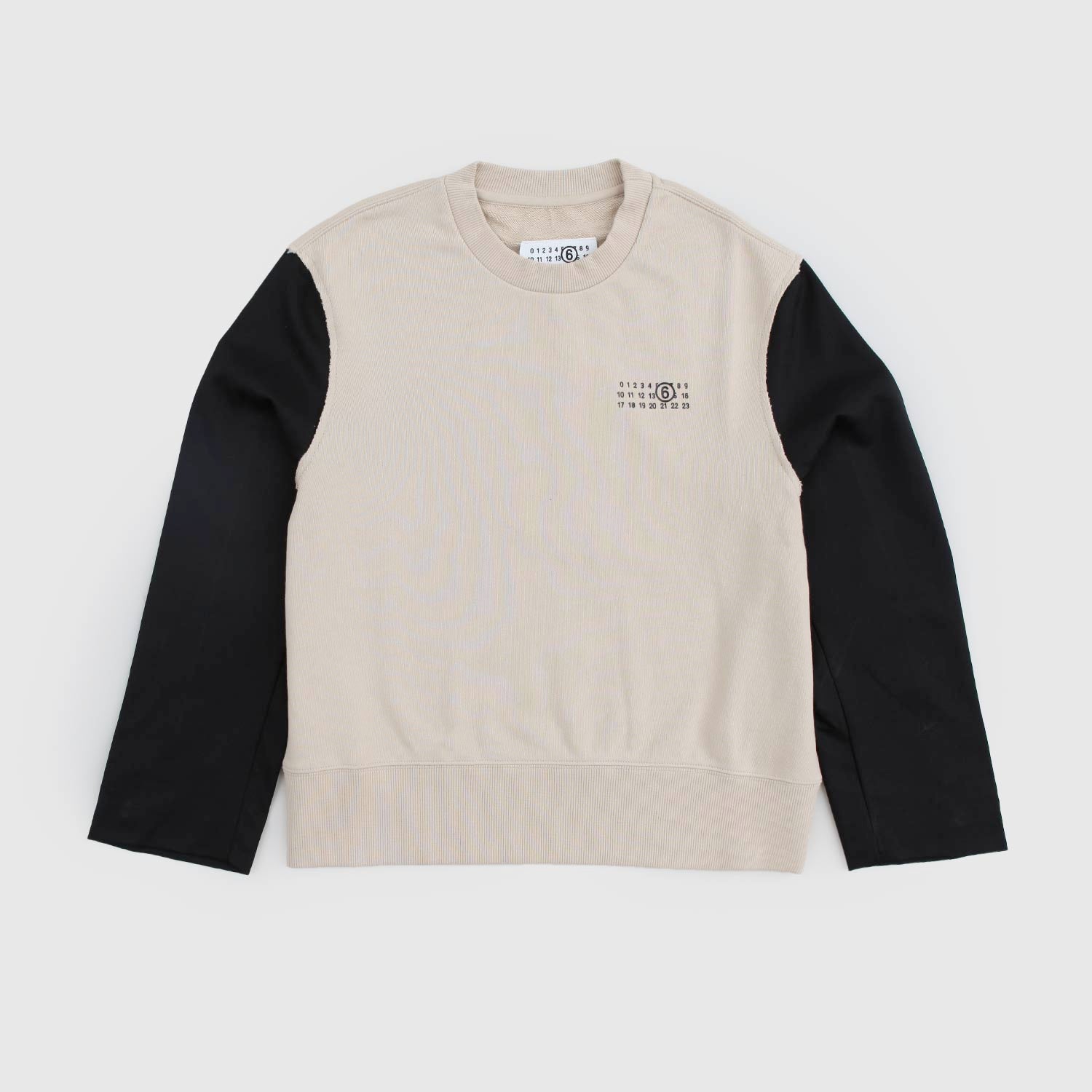 Felpa girocollo con maniche blazer - annameglio.com abbigliamento moda