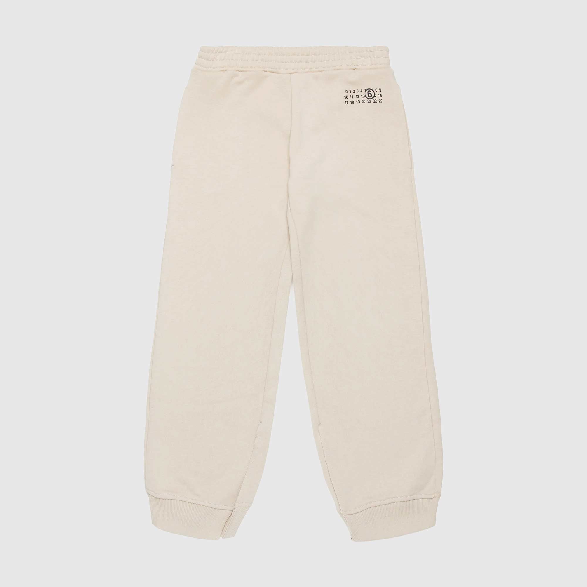 Pantalone tuta beige Teen firmato MM6 - annameglio.com abbigliamento moda