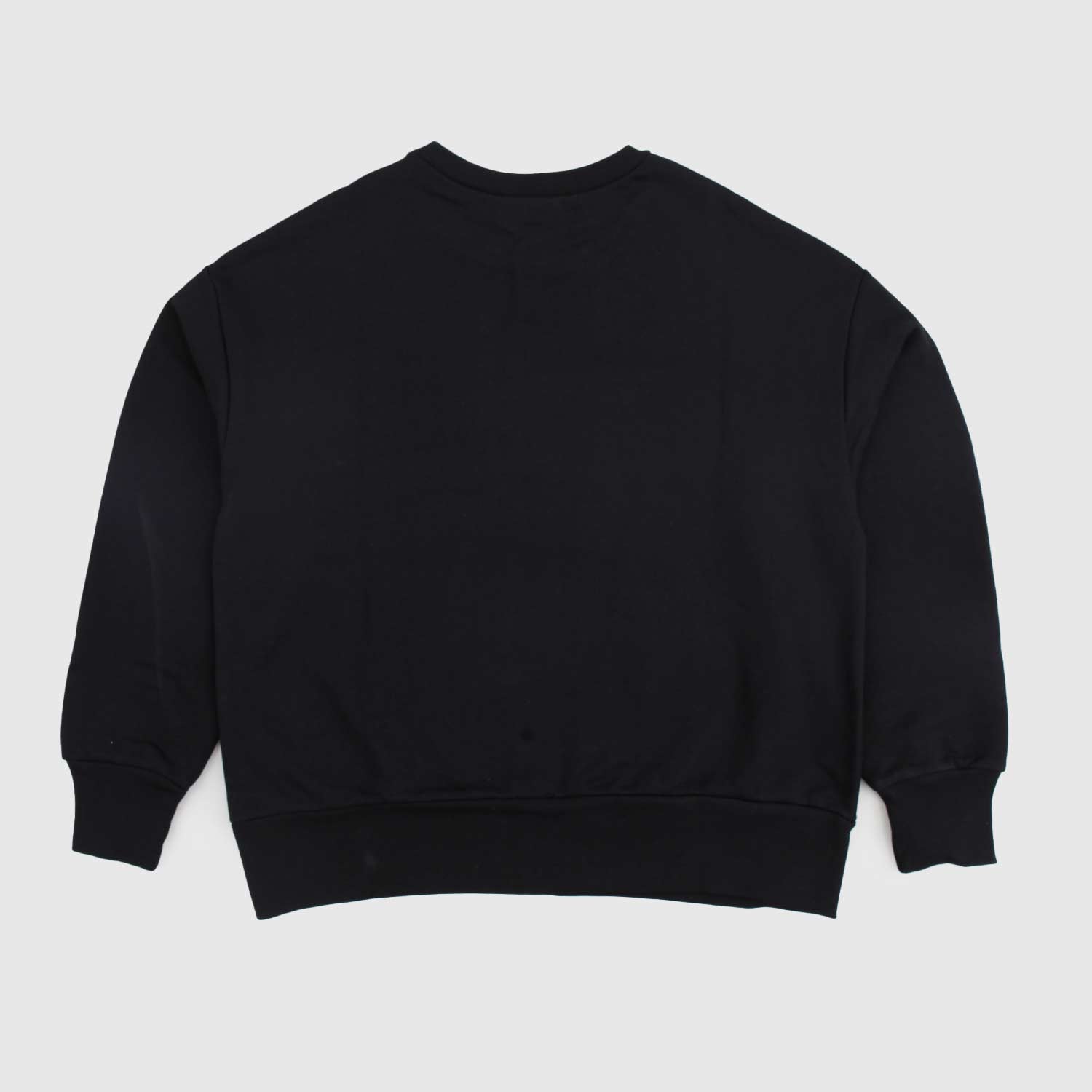 Felpa nera ragazza con logo rosa - annameglio.com abbigliamento moda