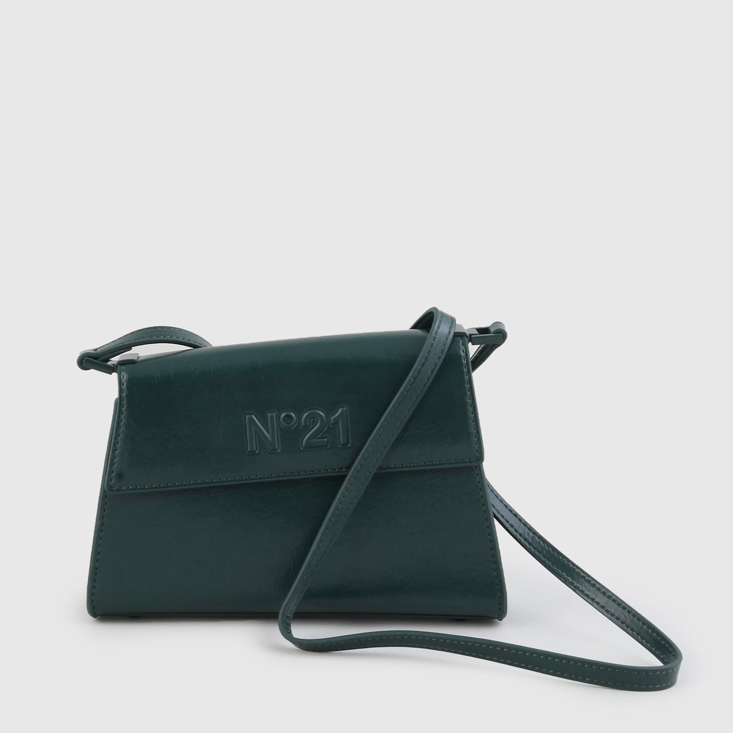 Borsa con shape asimmetrica in eco pelle - annameglio.com abbigliamento moda