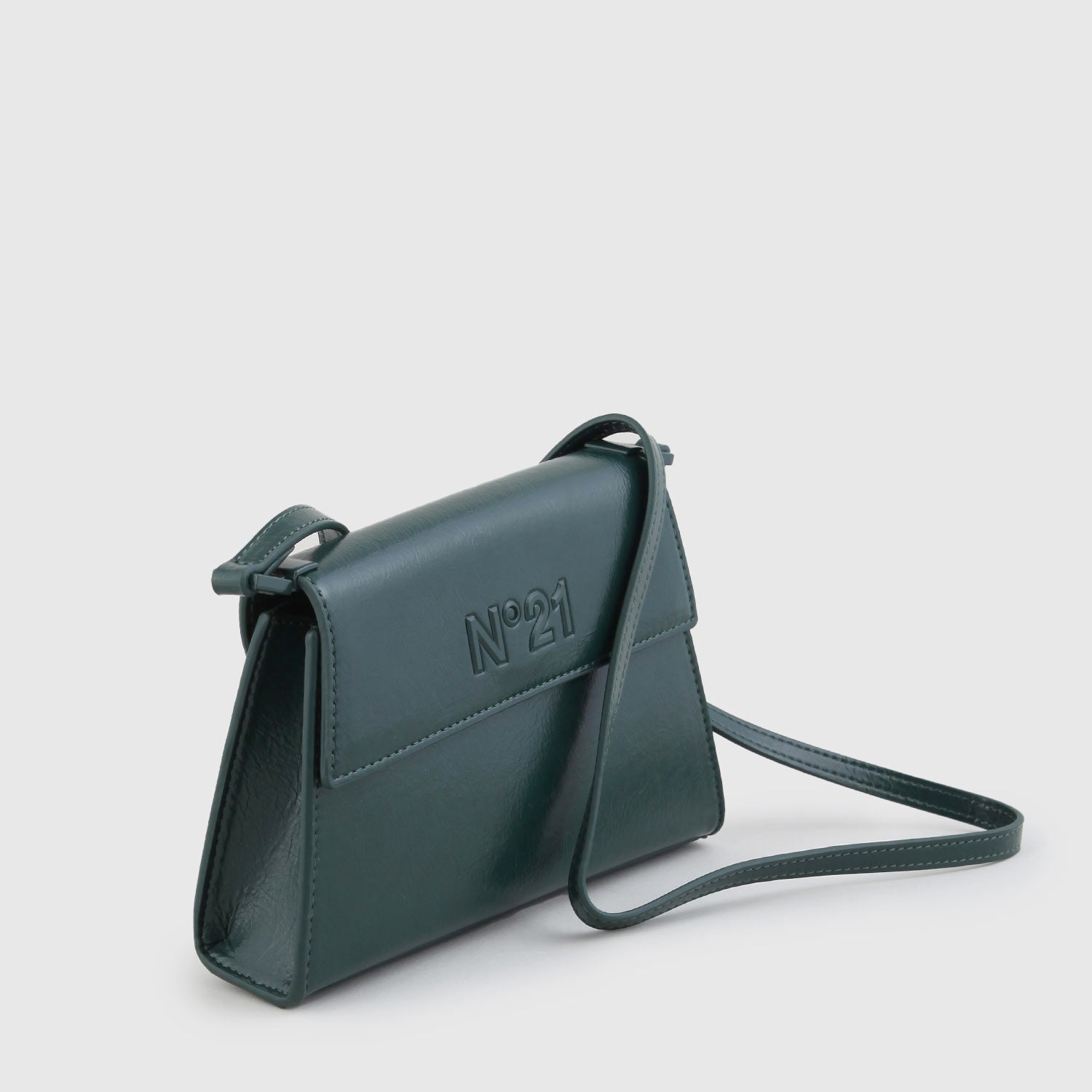 Borsa con shape asimmetrica in eco pelle - annameglio.com abbigliamento moda