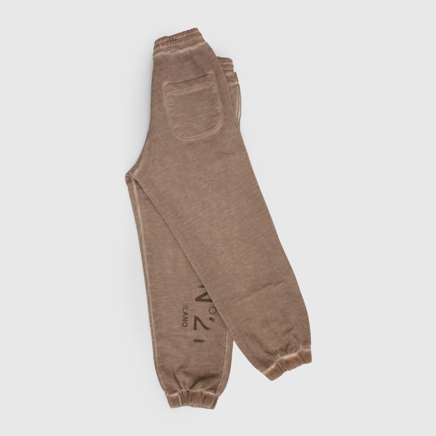 Pantalone marrone in felpa ragazzo - annameglio.com abbigliamento moda