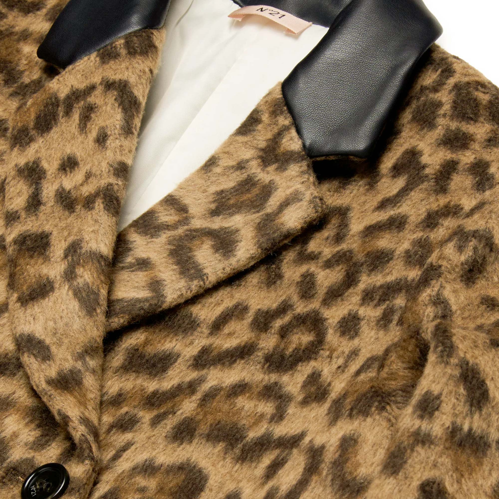 Cappotto maculato Teen firmato N. 21 - annameglio.com abbigliamento moda